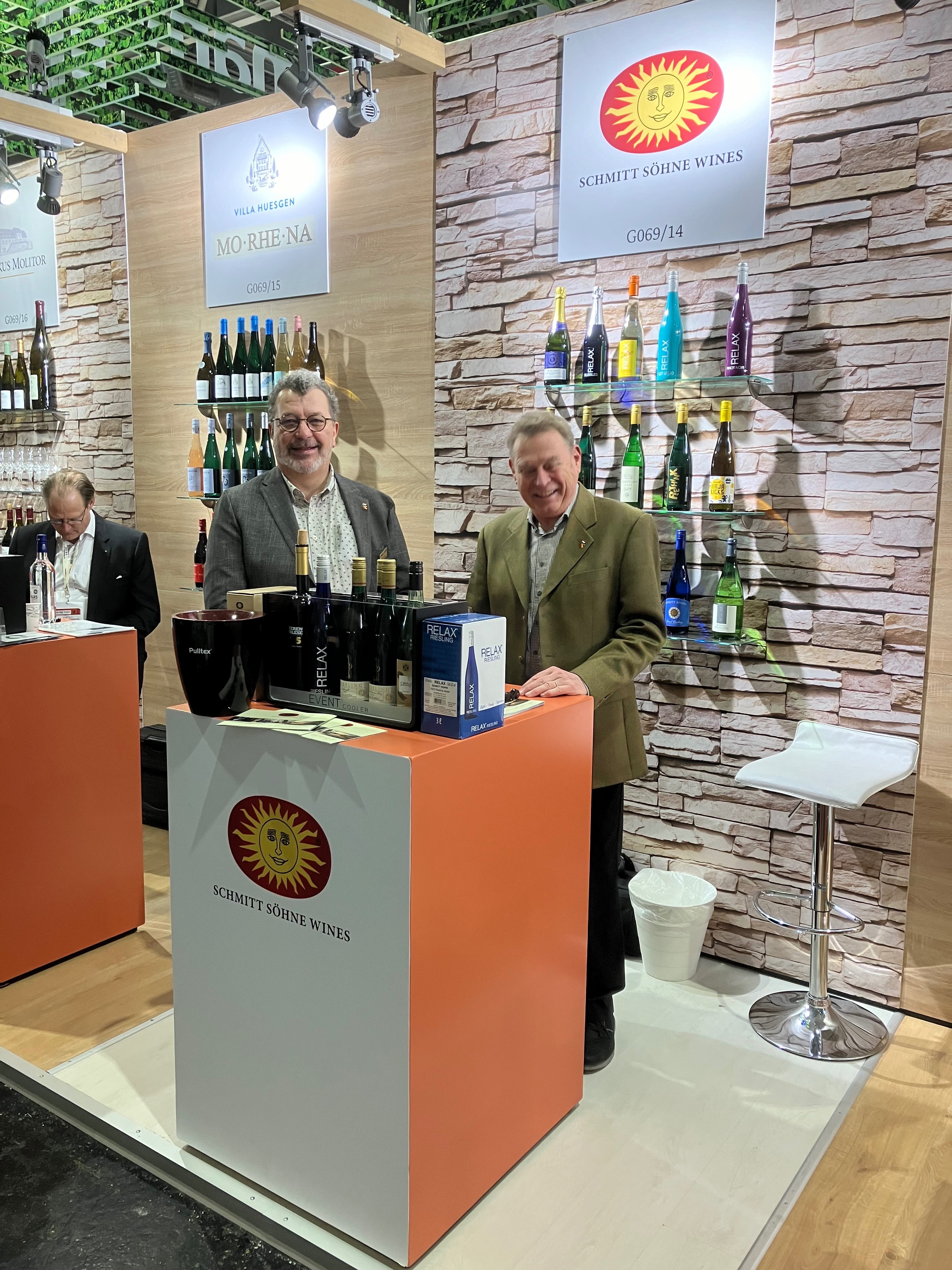 Martin and Karl in Paris during Wine Paris 2024.