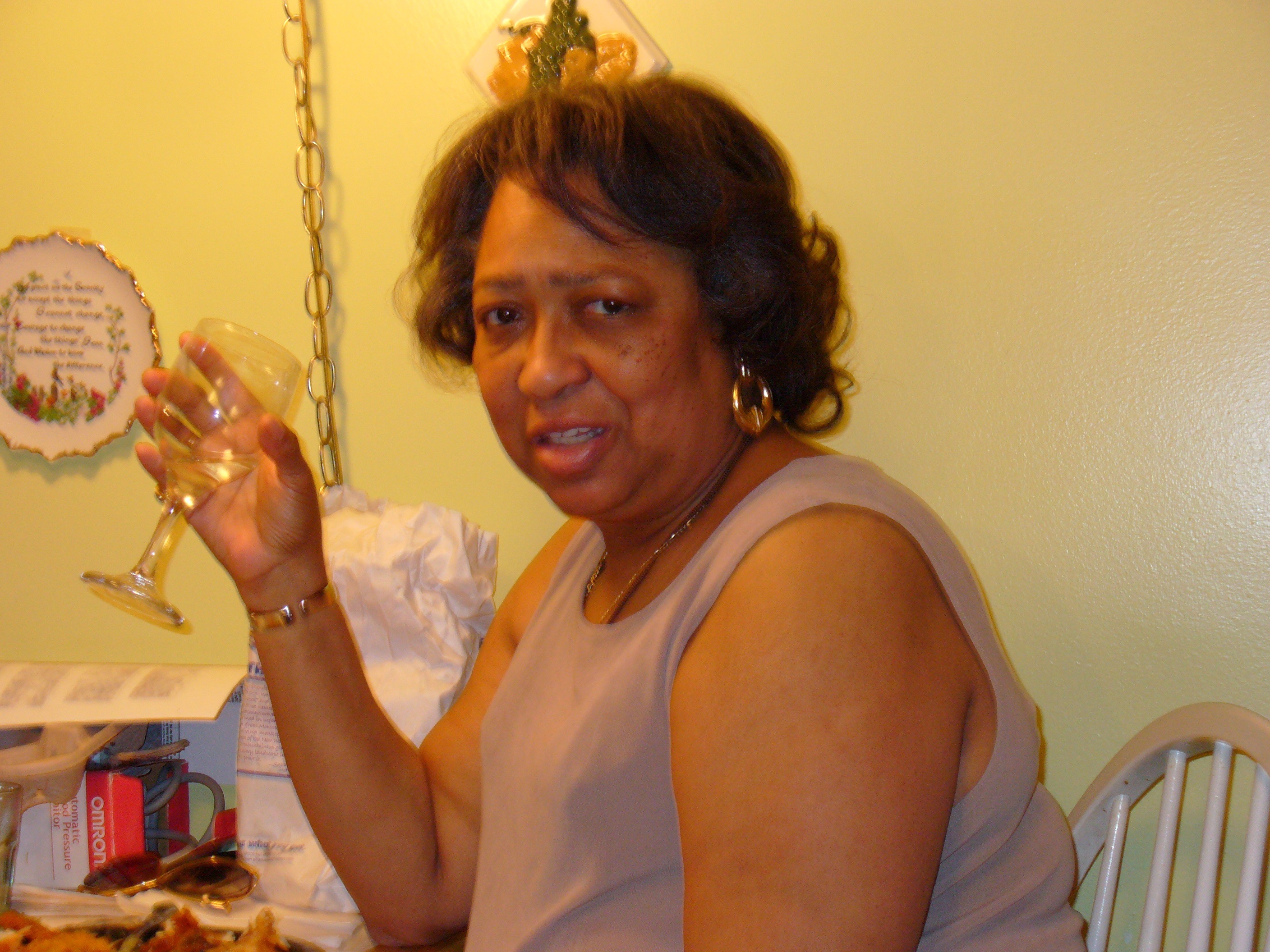 Celebrating is RosaLee's kitchen!