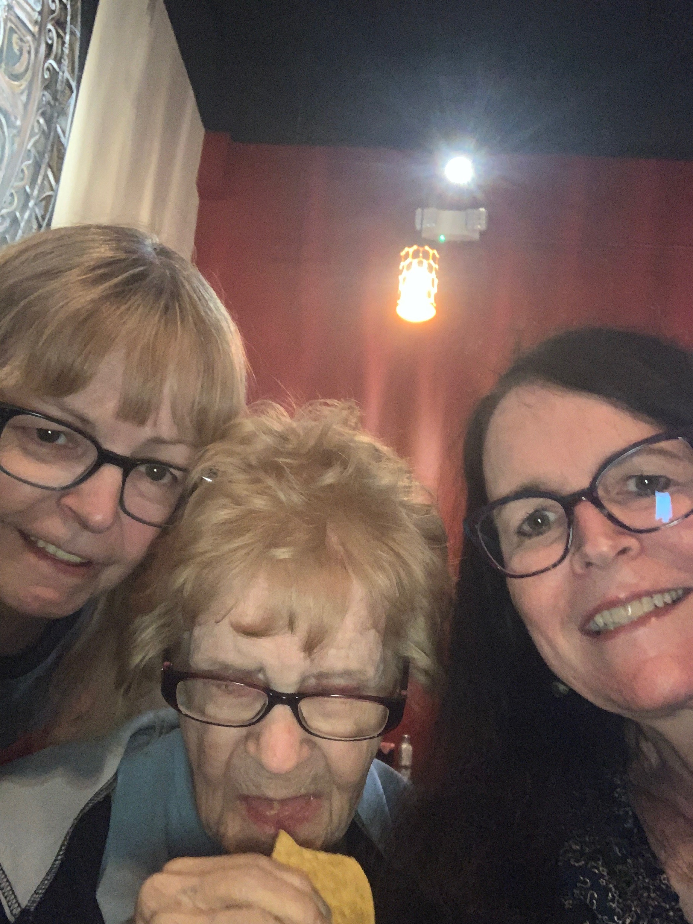 Three Amigos enjoying a lunch date at Jalapeños, Fremont IN ( with her good friend Shirley Esselburn )