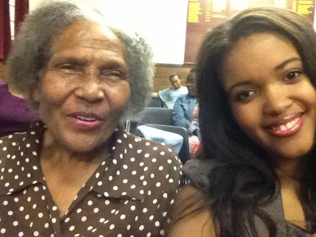 Gogo with Londeka.