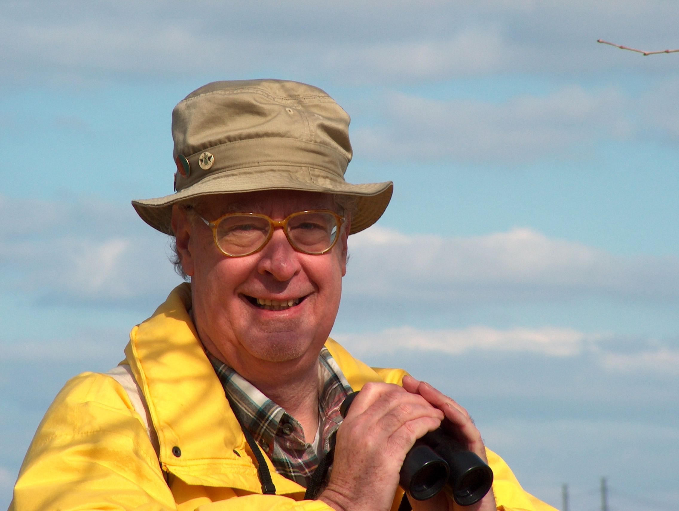 Birding on the Potomac River, February 2004 with Angela Logomasini.