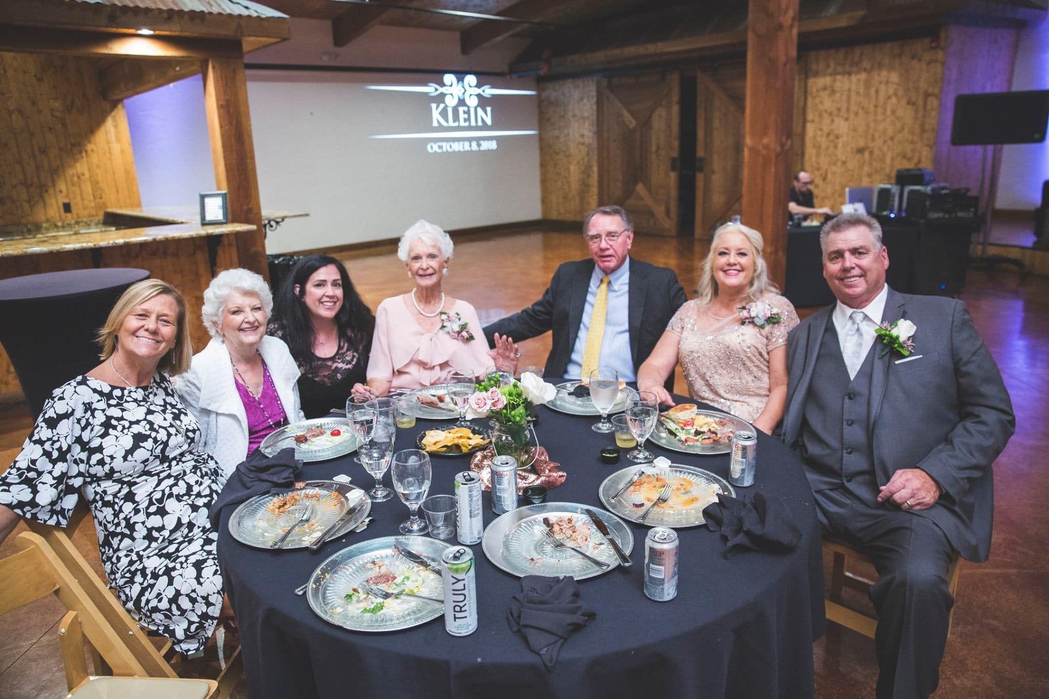 Lauren and Jareds Wedding, Lucky Spur Ranch, Justin, Texas, 2018, Maureen, Joan, Jerri, Carol, Bucky, Kaja, Bob