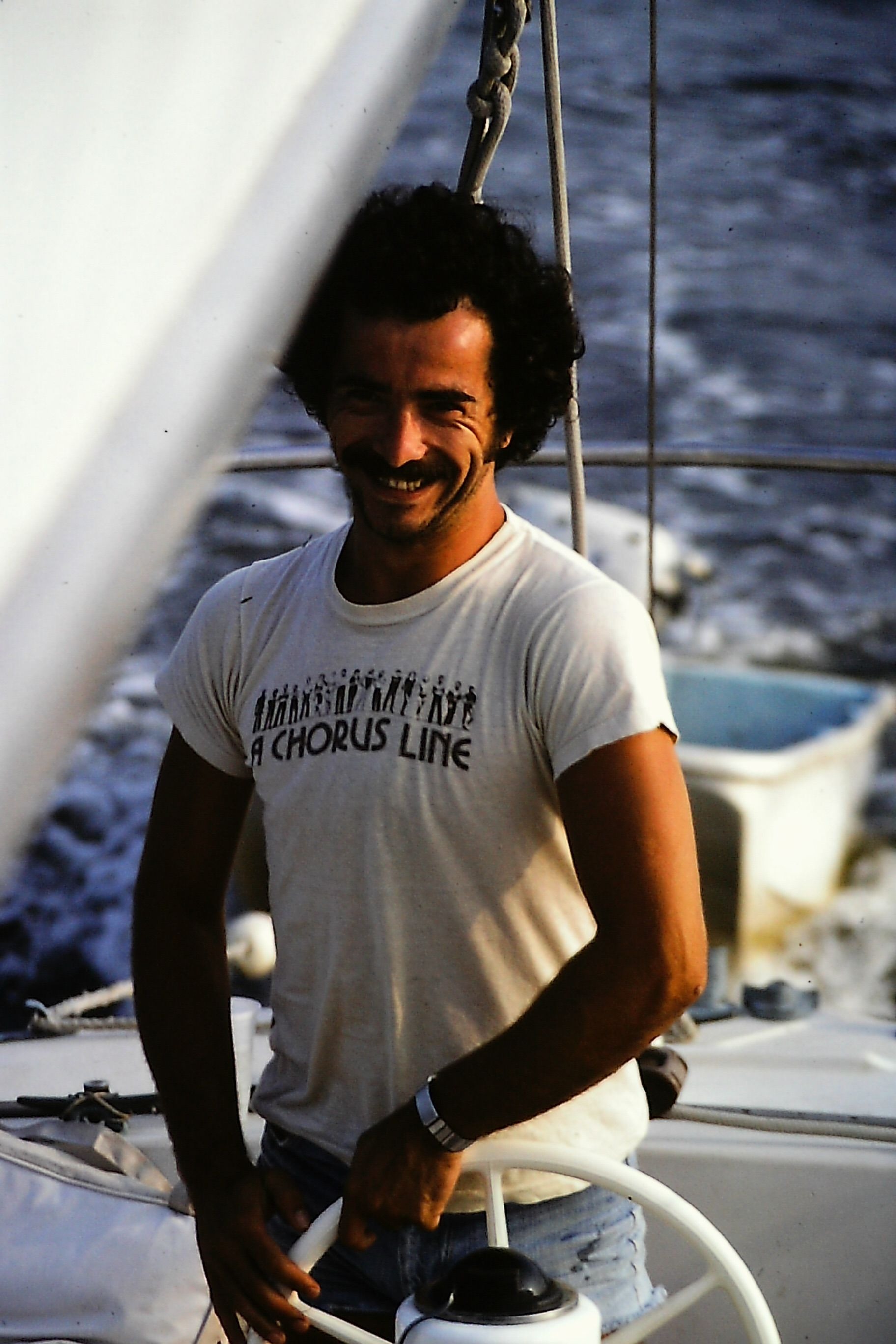 At the helm of the Caprice