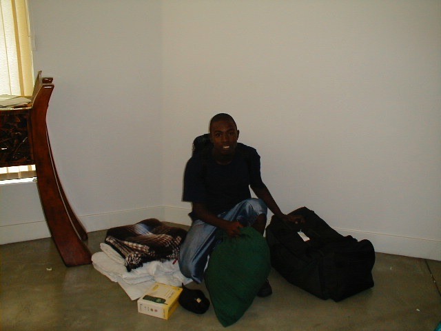 This is the moment he first arrived in Oakland from Savannah