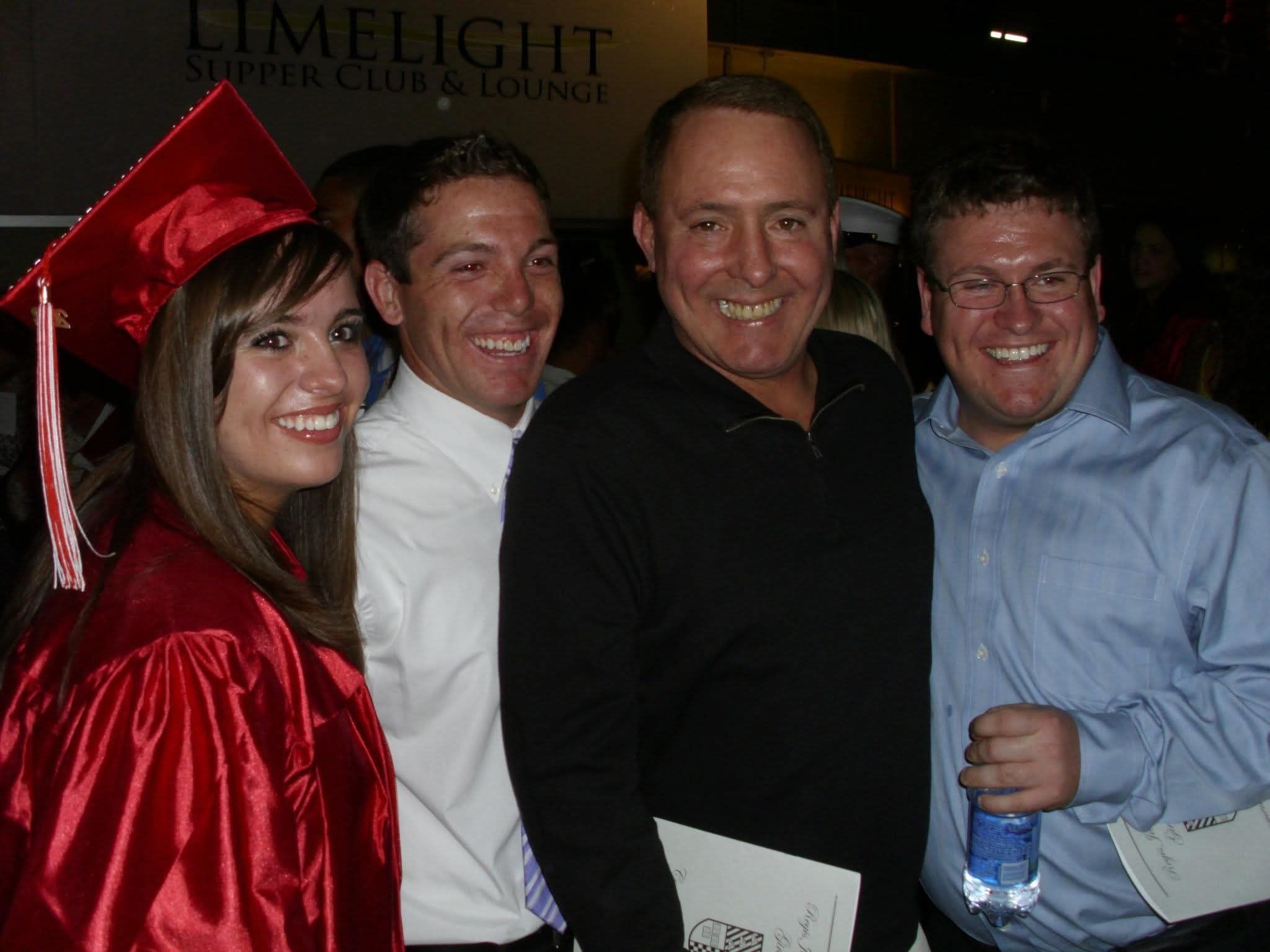 Annie's high school graduation