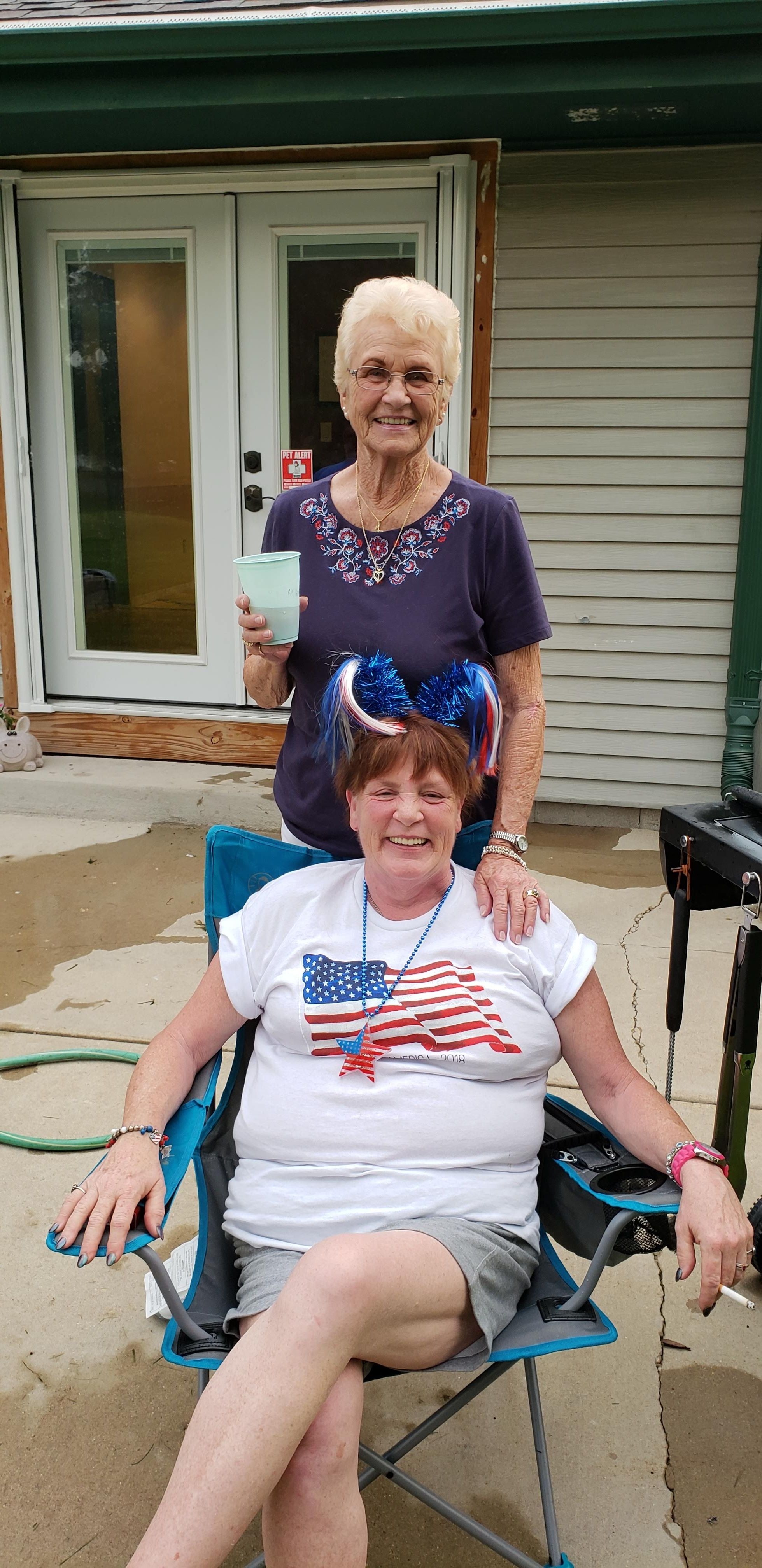 Mom and Cindy