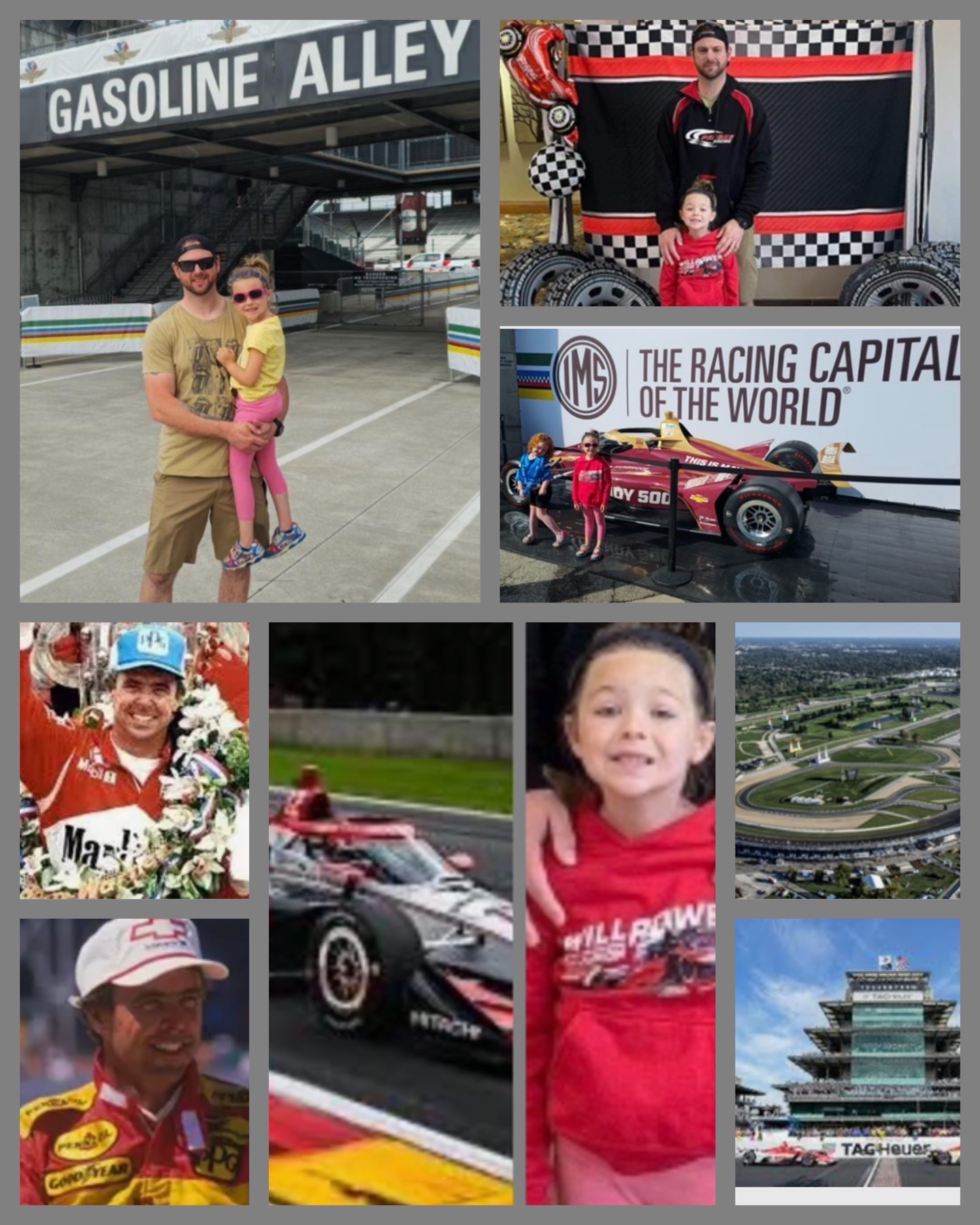 His legacy….Indianapolis 500….truly a family affair.