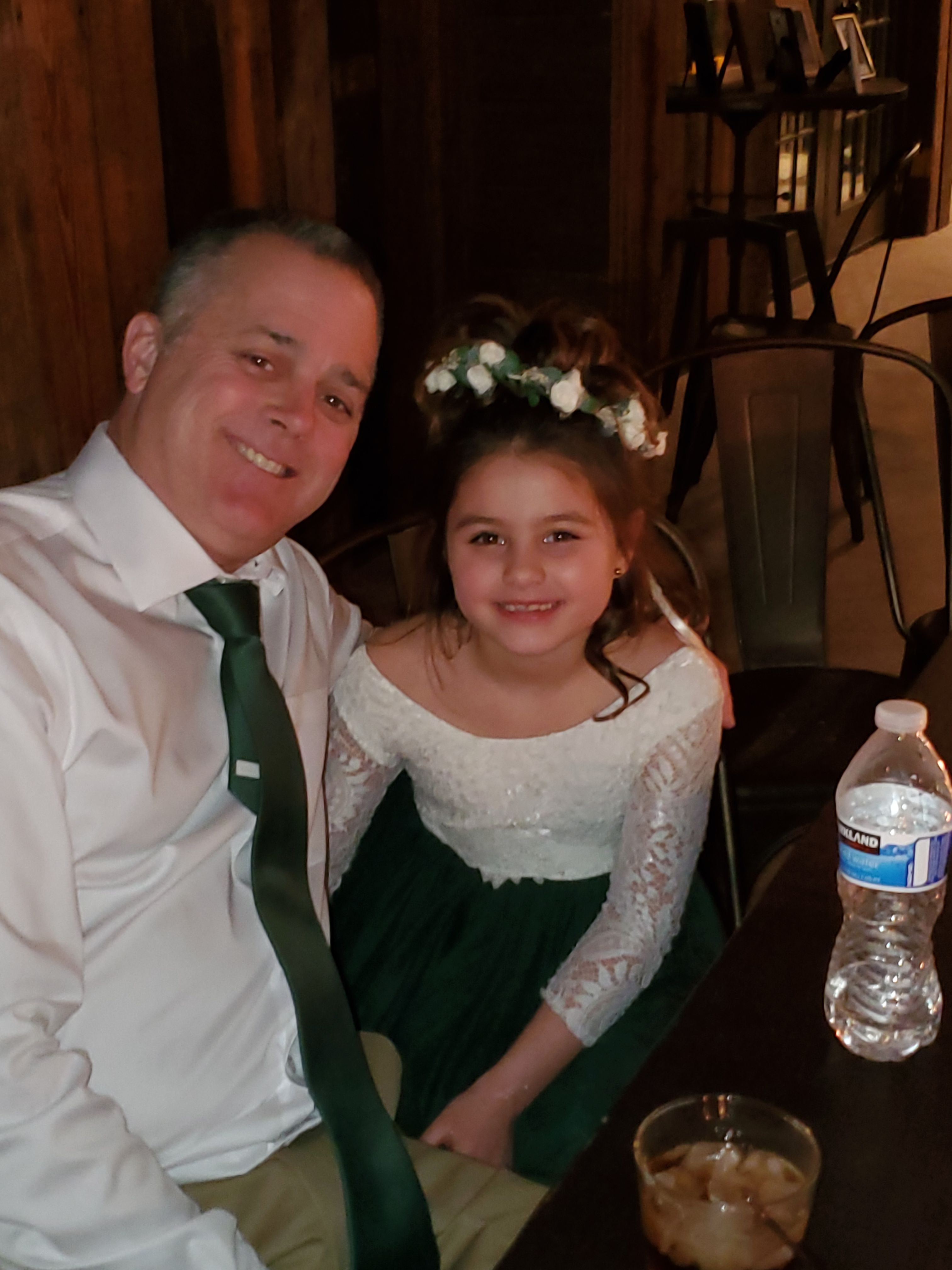 Grandpa's little angel.