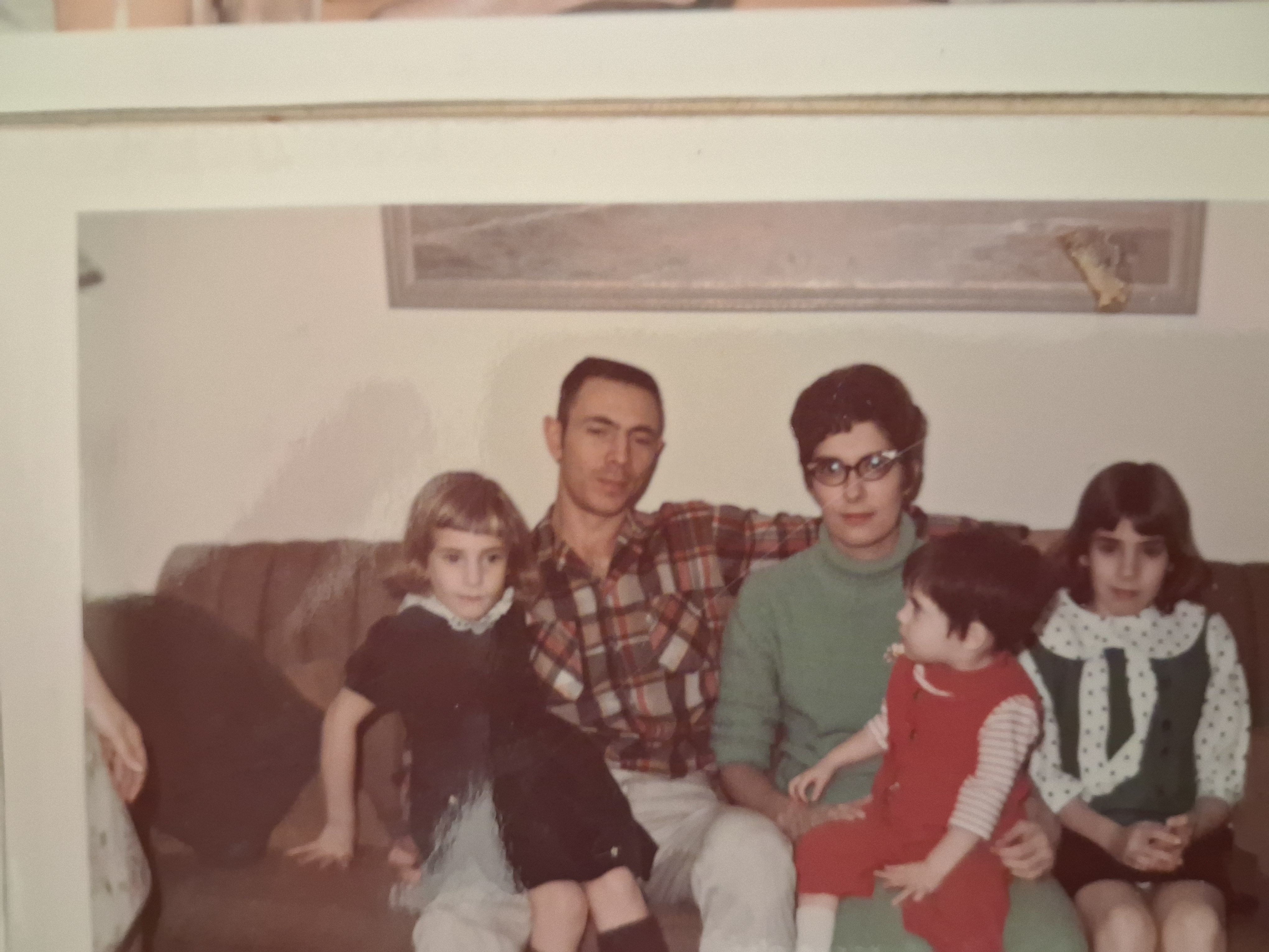 This is dad and Barbara with Debby Lois and Sunny