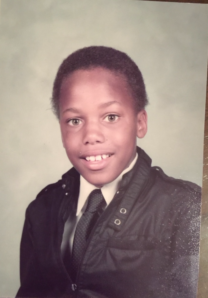 Ernest as a child.