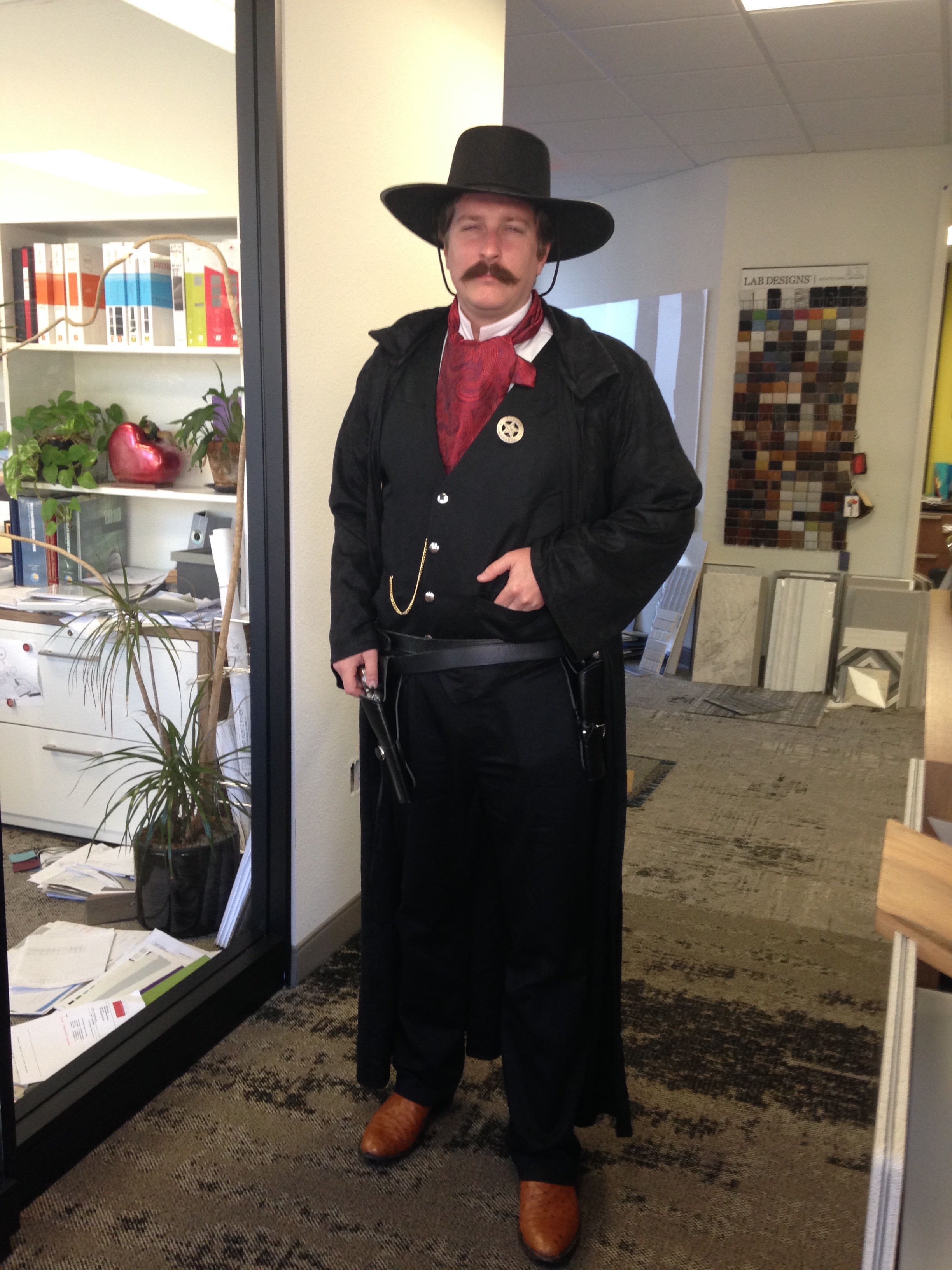 Chris as the best Wyatt Earp ever ❣️ RBN Halloween 2019