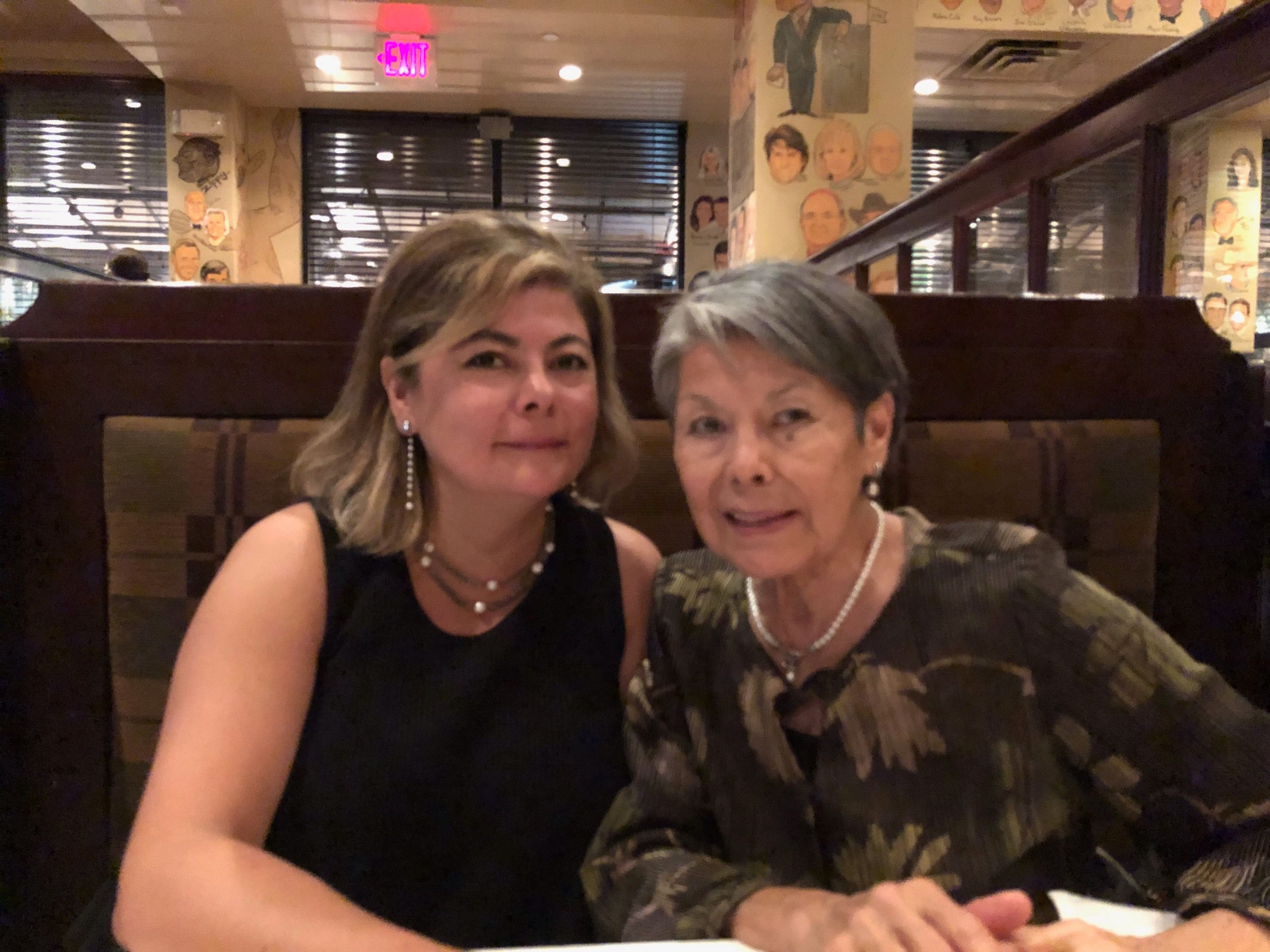 Gloria with her Daughter Maury