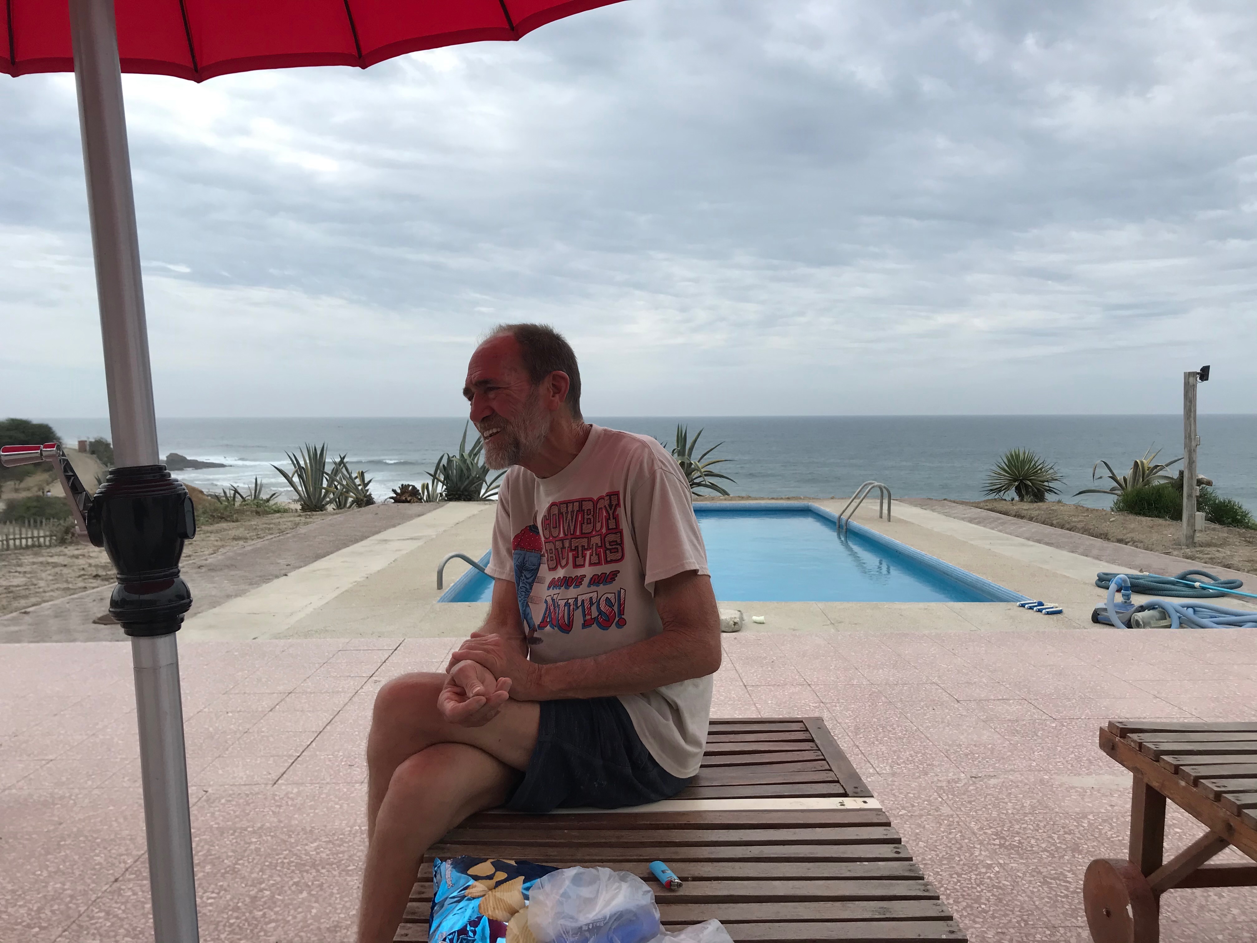 2019 Christmas Day Scott at his house in Anconcito Ecuador. One of the last day Scott was with all of his Siblings.