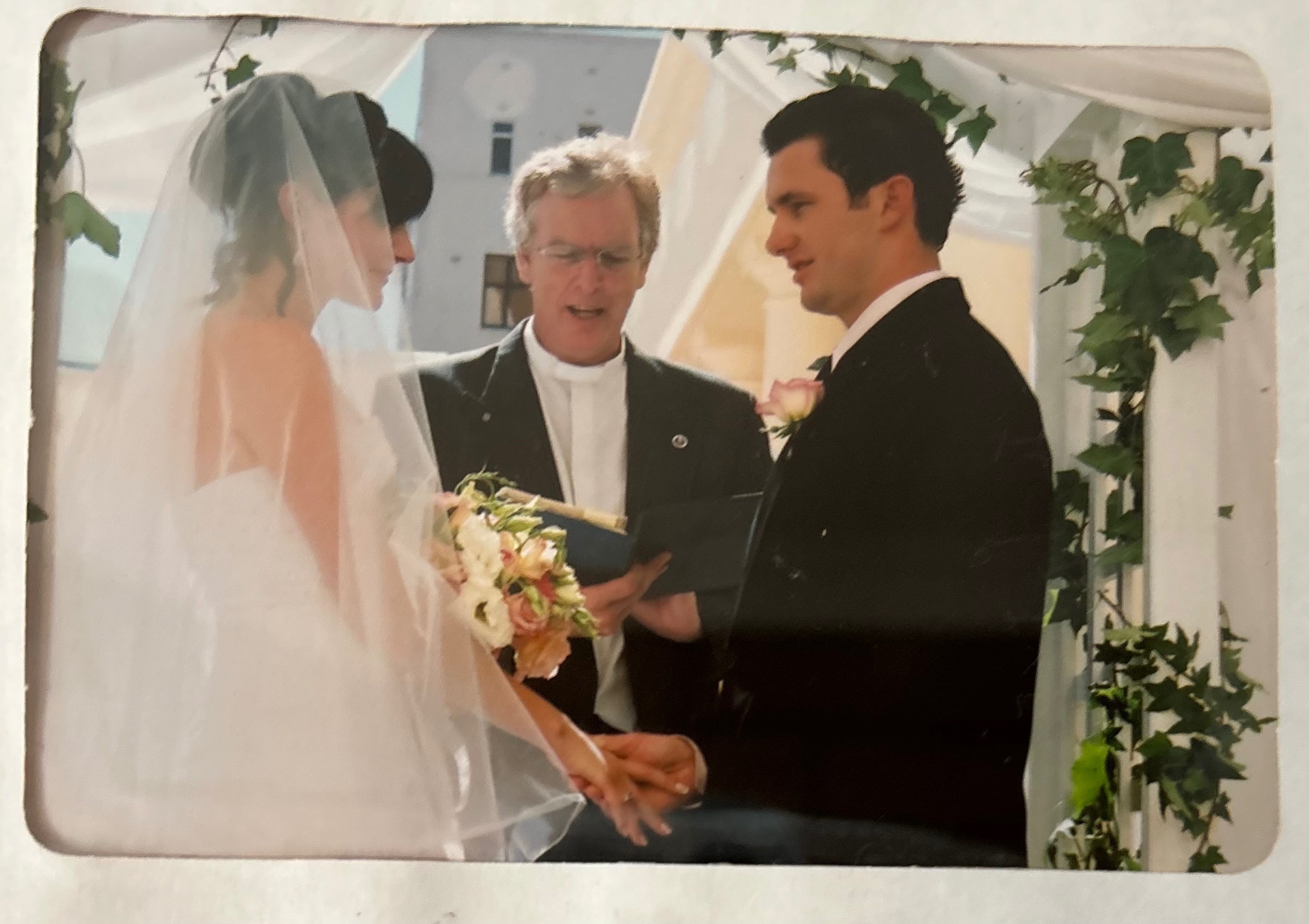 Such happy memories of Dave conducting my late daughter’s wedding.