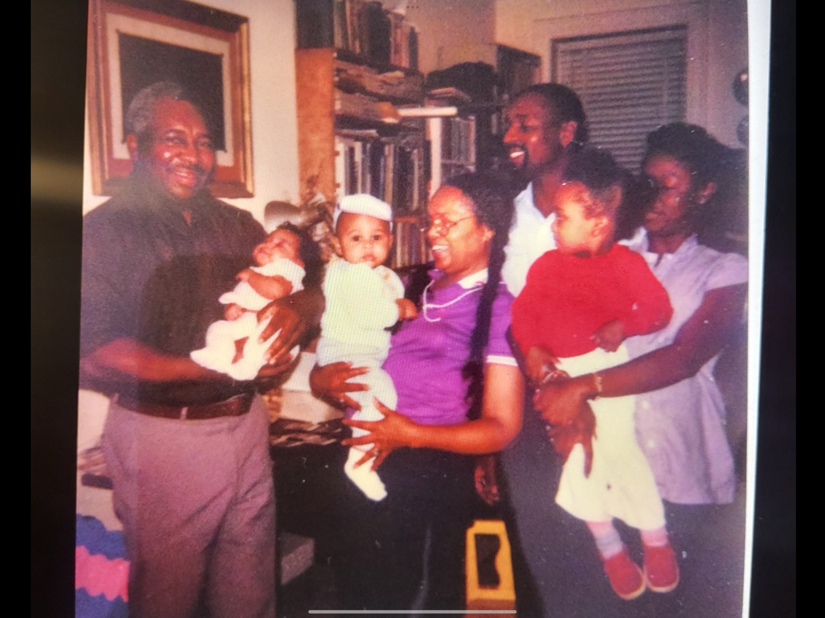 Dad, Camille, mom Doreatha, uncle Lewis, Sabrina