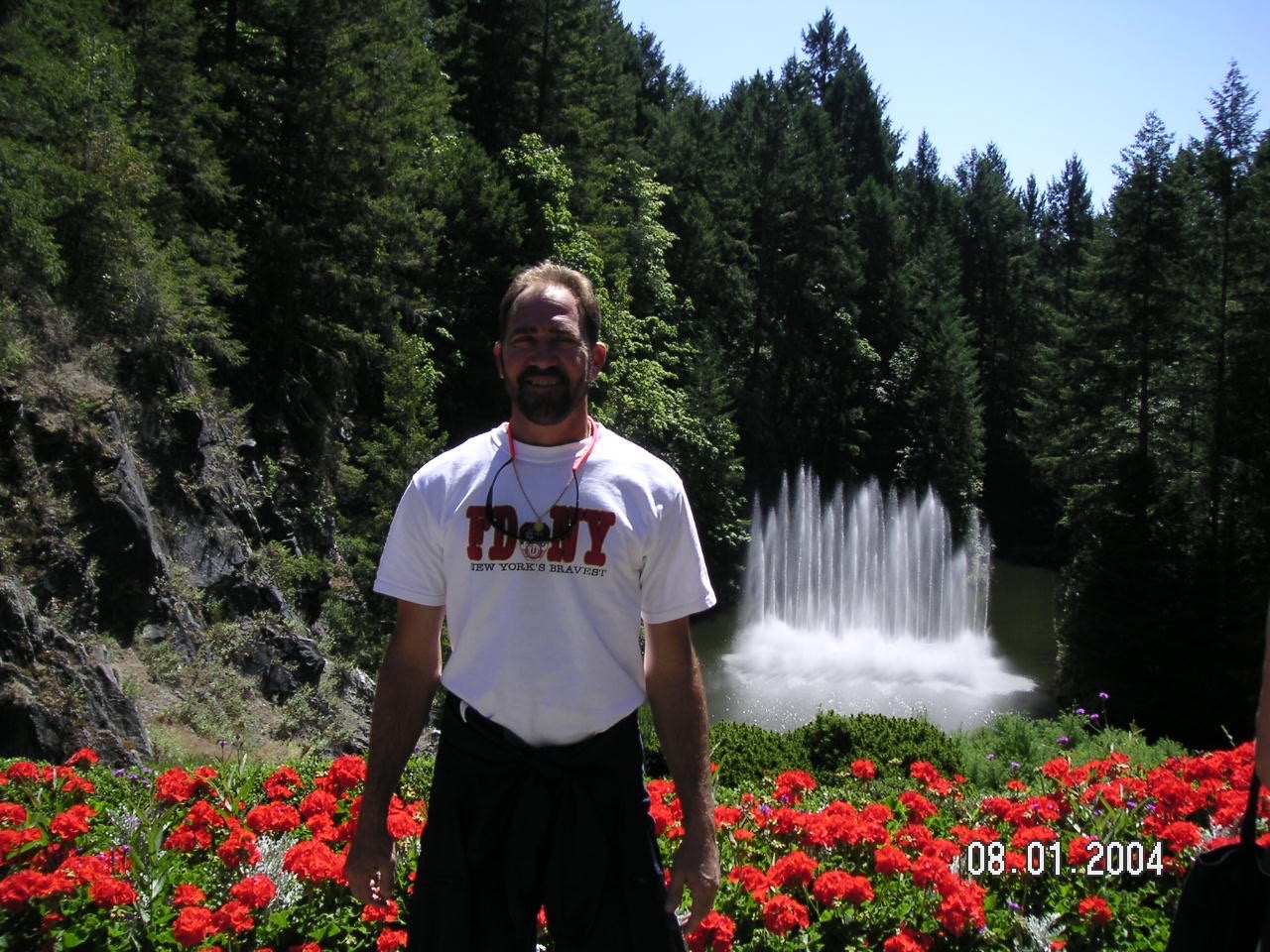 2004 Scott at Brochart Gardens in Victoria Canada