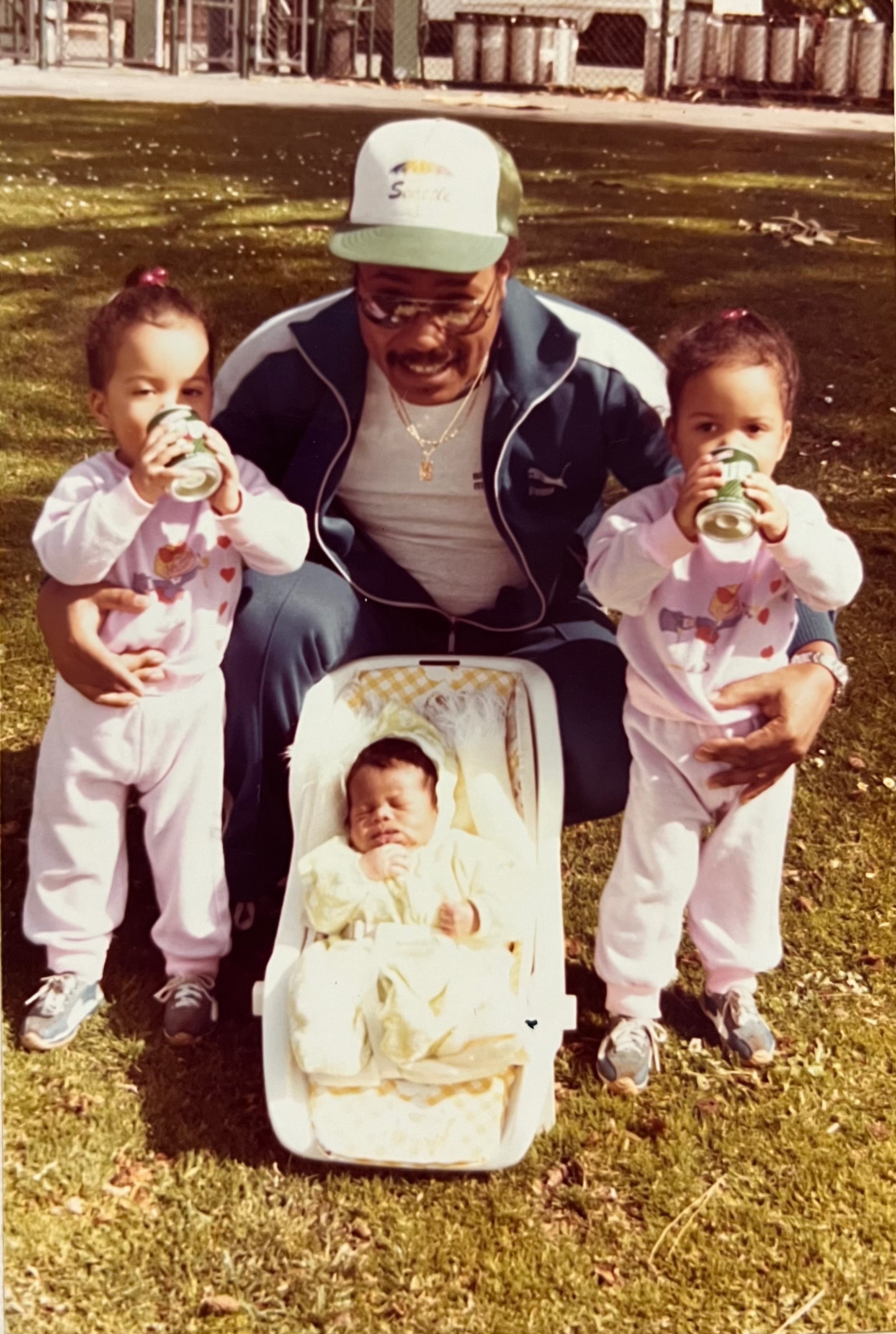 This picture will always hold a special place in my heart. It captures your pride and excitement at being our father. Your love and teachings will stay with me always. I miss you, daddy.