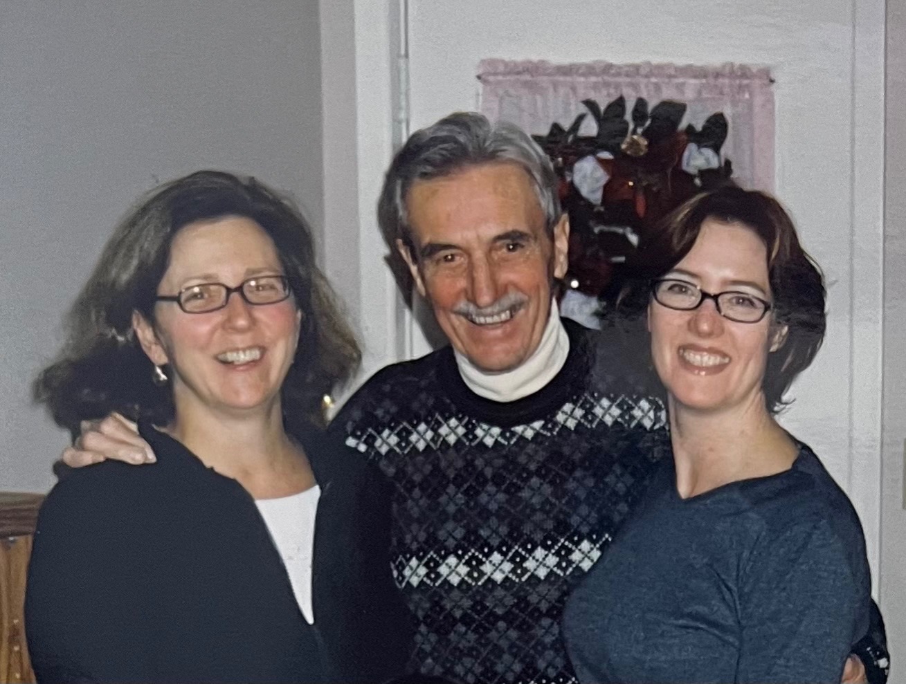 Christmas 2002 w/ my Dad