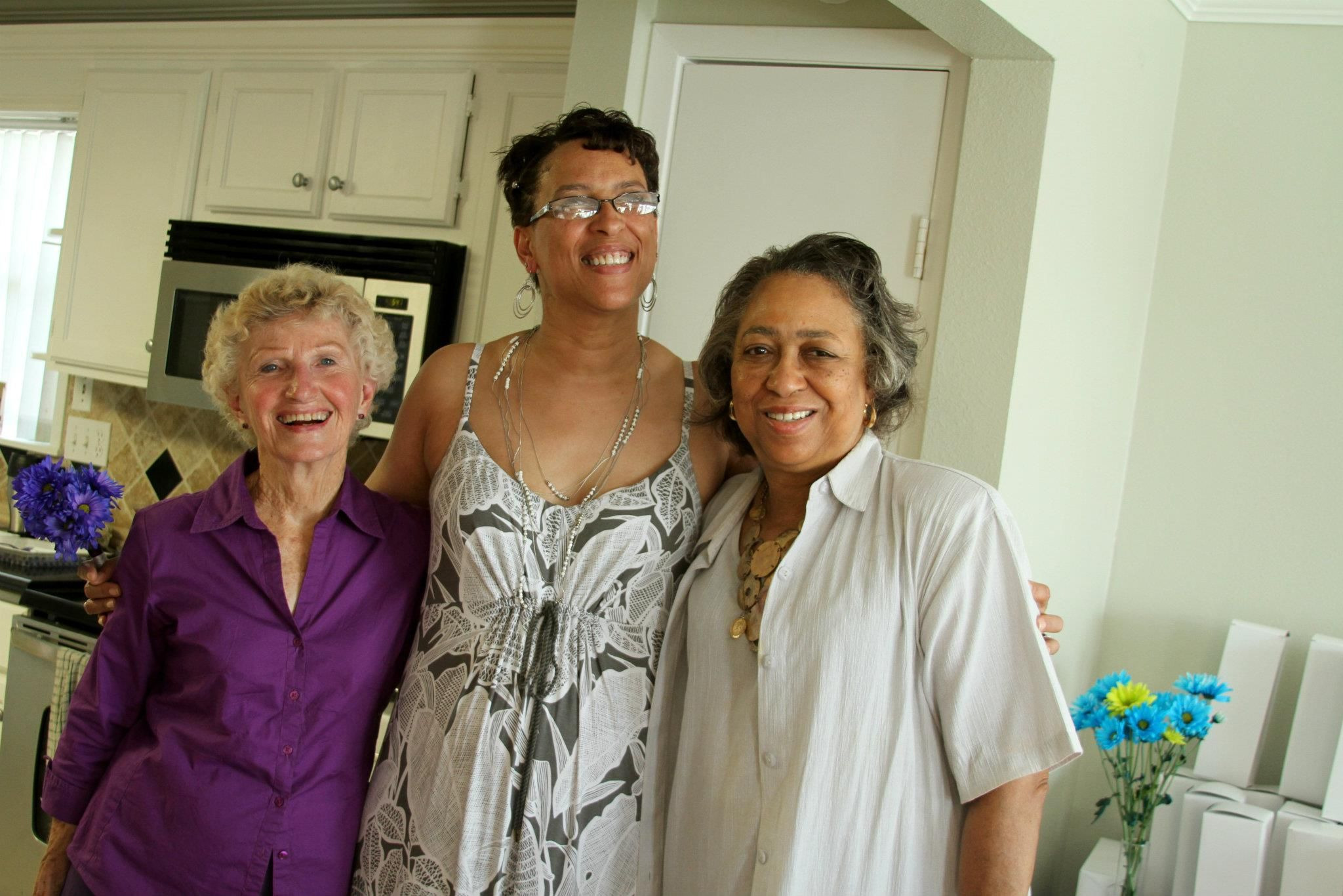 Michelle with Monica & Laura