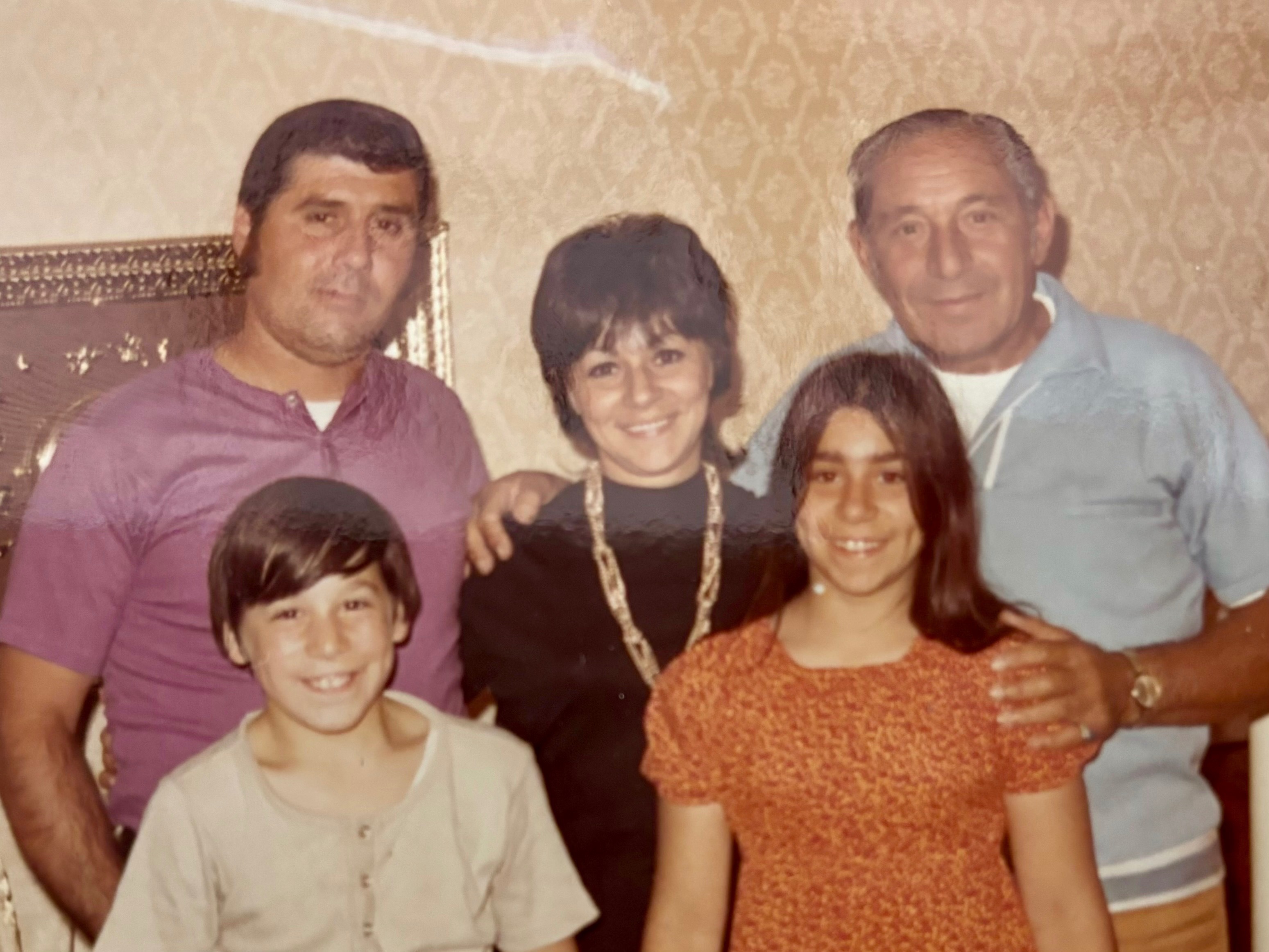 Rocky, Betty, William (Betty’s dad), Louie and Angel