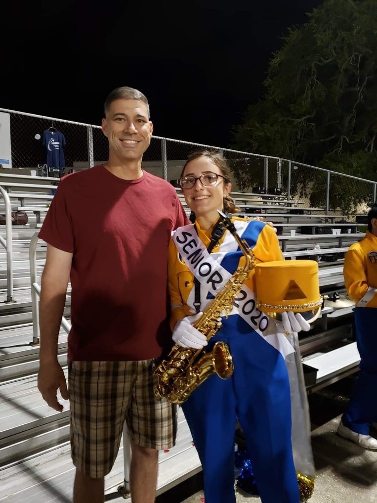 My senior night in 2020