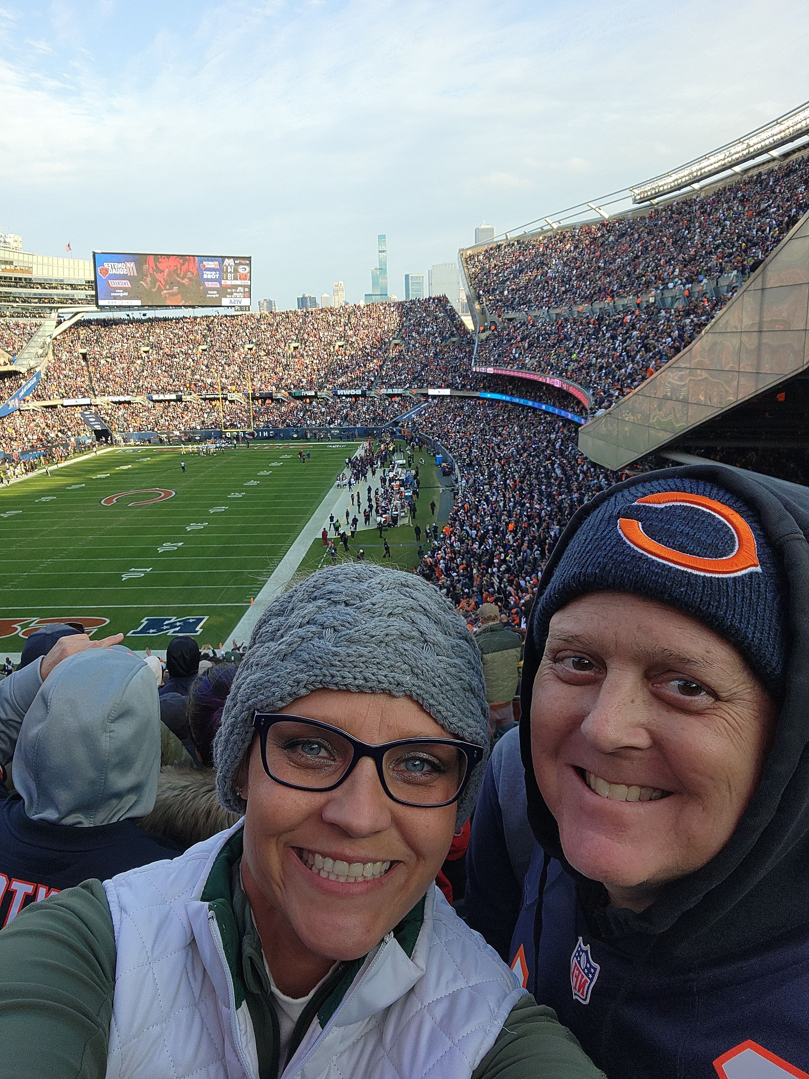 Bears Packers game.