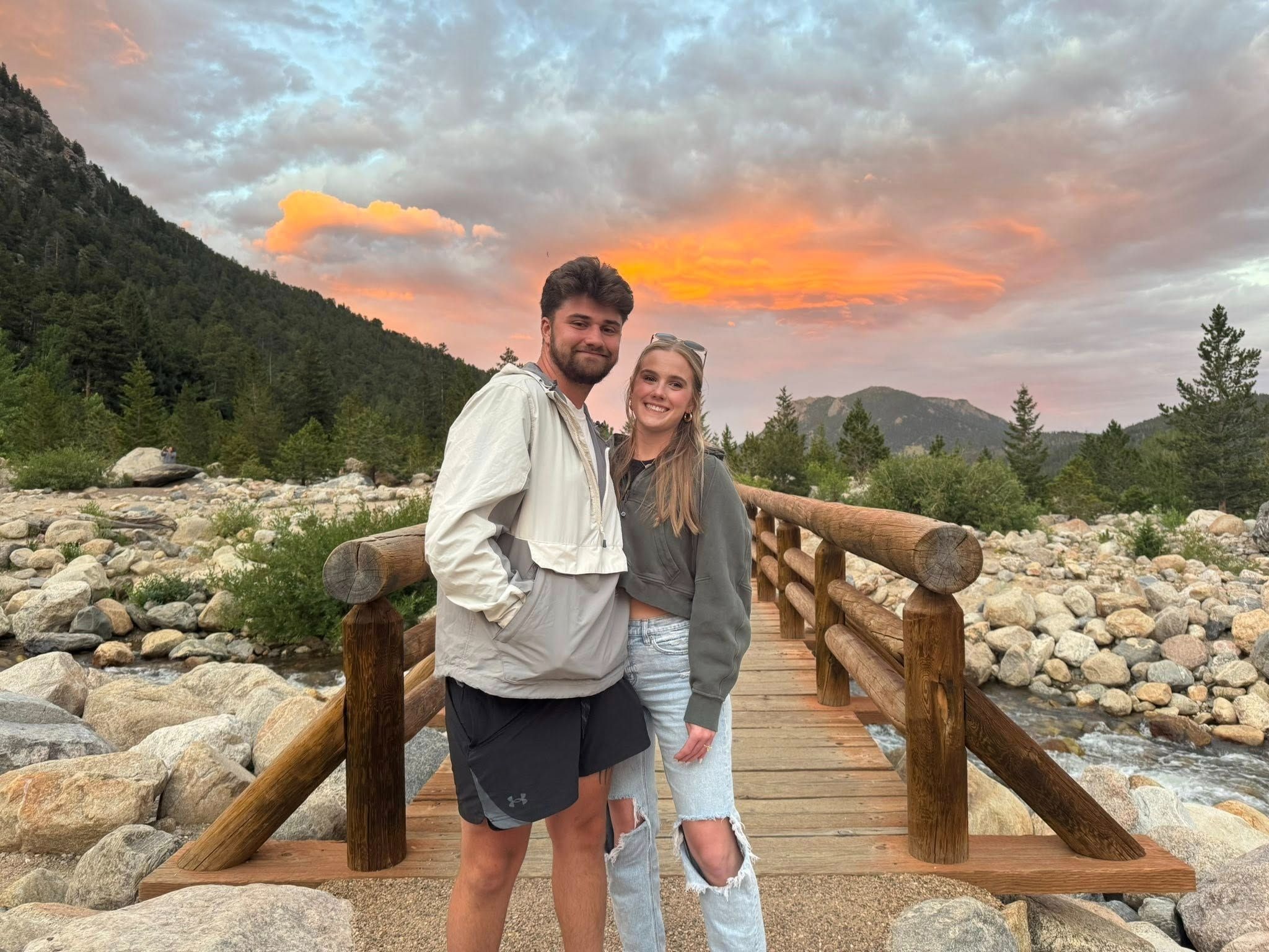 Julies son Anthony Hettinger and wife Maddison Hettinger
