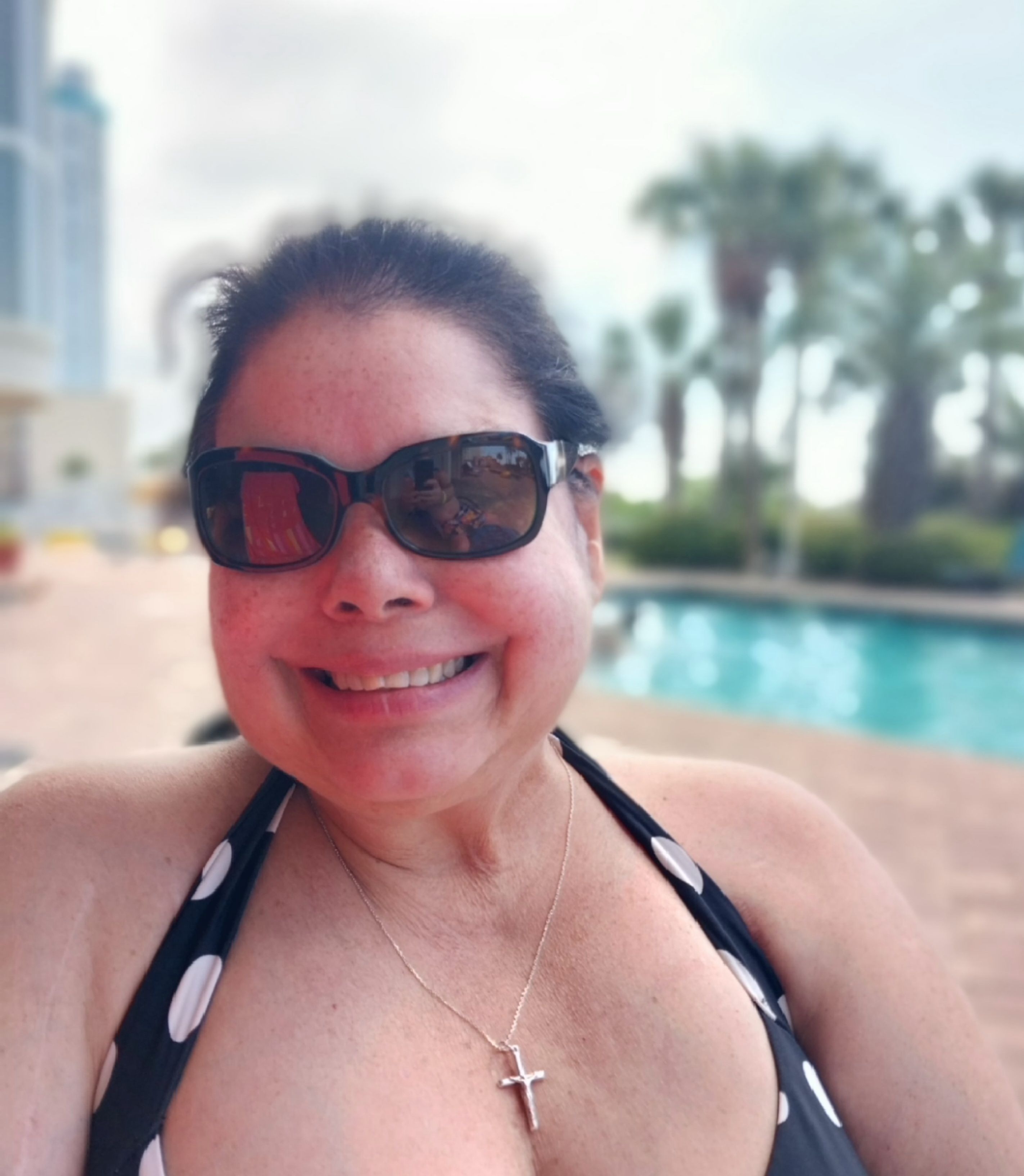 Elizabeth's loved to vacation to the beach. Loved to lounge poolside.