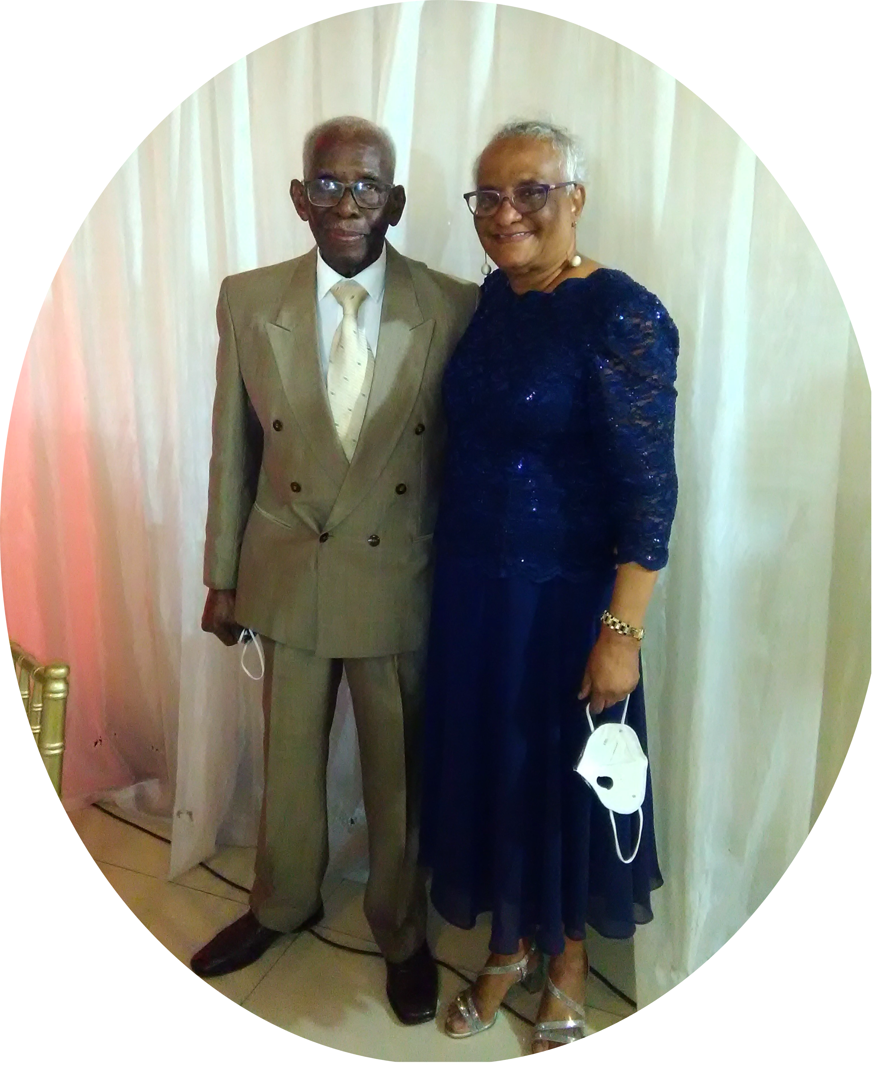 TRIBUTE TO REV. WILLIAM EDWARDS From
Mamby Park Baptist Church  --**--“Those that be planted in the house of the Lord shall flourish in the courts of our God. They shall still bring forth fruit in old age; they shall be fat and flourishing.” (Psalm 92:13-14, KJV) --**--
These words of the psalmist fitly describe Rev. William Edwards, a man of stature in the house of God and the Baptist fraternity. After a full pastoral ministry at the Bethel and Tarrant Baptist churches, followed by membership at Emanuel Baptist church, where he acted as interim pastor for approximately one year, he chose to spend his final years with us at Mamby Park.  |¶| William and his wife, Fern, were received in the membership of the Mamby Park Baptist Church in September 2018, a church where his brother Joseph had pastored for 16 years up to the time of his death. Rev. William Edwards was in his nineties when he came to Mamby Park; and at that age, one might have expected him to just take a quiet seat in the church.  But this was not the case with him.  He became visible in the church from day one serving in the preaching and teaching ministries of the church, and later in the virtual prayer ministry.  |¶| Rev. Edwards and wife, Fern, were regular in attendance at the 10:15 a.m. worship service on Sundays especially on second Sundays, thereby never missing the Lord’s Supper.  He preached at Mamby Park church as late as July 2023, and persons never failed to express the blessings they received from the depth and profundity of his messages.  He spoke as a person of authority in the Word, and his messages always had a teaching element. Even at a moment’s notice when called upon to deliver a message, his presentation was sound and impactful.  |¶| He was regular and active at the 6:00 a.m. virtual prayer meetings Mondays to Saturdays each week, and again, persons were touched by his lucidity and depth of his prayers.  The couple operated as a team in leading prayer meetings when either was assigned to lead a session, taking turns in scripture reading, prayer, and devotional thoughts, thereby bringing inspiration to all present.  |¶| Though not attending regular meetings of the Brotherhood, he visited and gave advice. For example, he recommended that the shut-ins be brought into the sanctuary on designated Sundays, an advice which was readily accepted and acted upon.   |¶| Rev. Edwards was a highly respected and treasured member of the Mamby Park congregation. He was warm, cheerful, pleasant, and exuded love at all times. Just seeing him in church was an inspiration to all because he symbolized a Christ-like and grand-fatherly posture. He was loved by all. As such, the church took delight in honoring him by initiating and leading the celebration of his 100th birthday in March 2024.  The membership was thrilled to have this esteemed centenarian in its midst.  |¶| He was physically present at church on the second Sunday of September, 2025 in good health and his usual cheerful self. God chose to call him home shortly after, leaving a legacy of love and good will behind.  The church expresses sincere condolences to his loving and devoted wife, Fern, his children, and all other family members. |¶| Sleep on brother William.  We love you well, but Jesus loves you best. You are now safely anchored in His eternal rest, as He promised. (Hebrew 4:3).