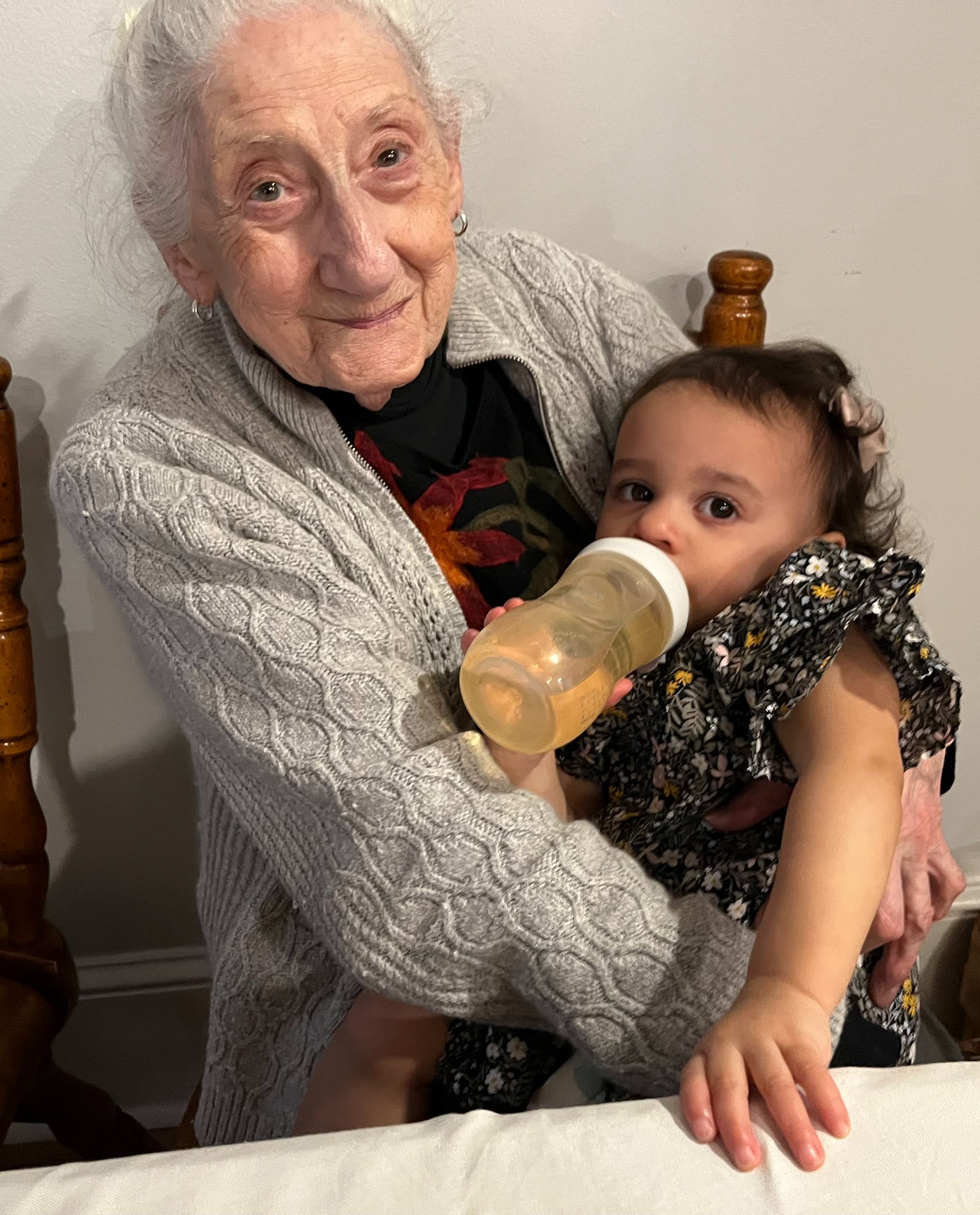 Nonna and great grandbaby Loddi.