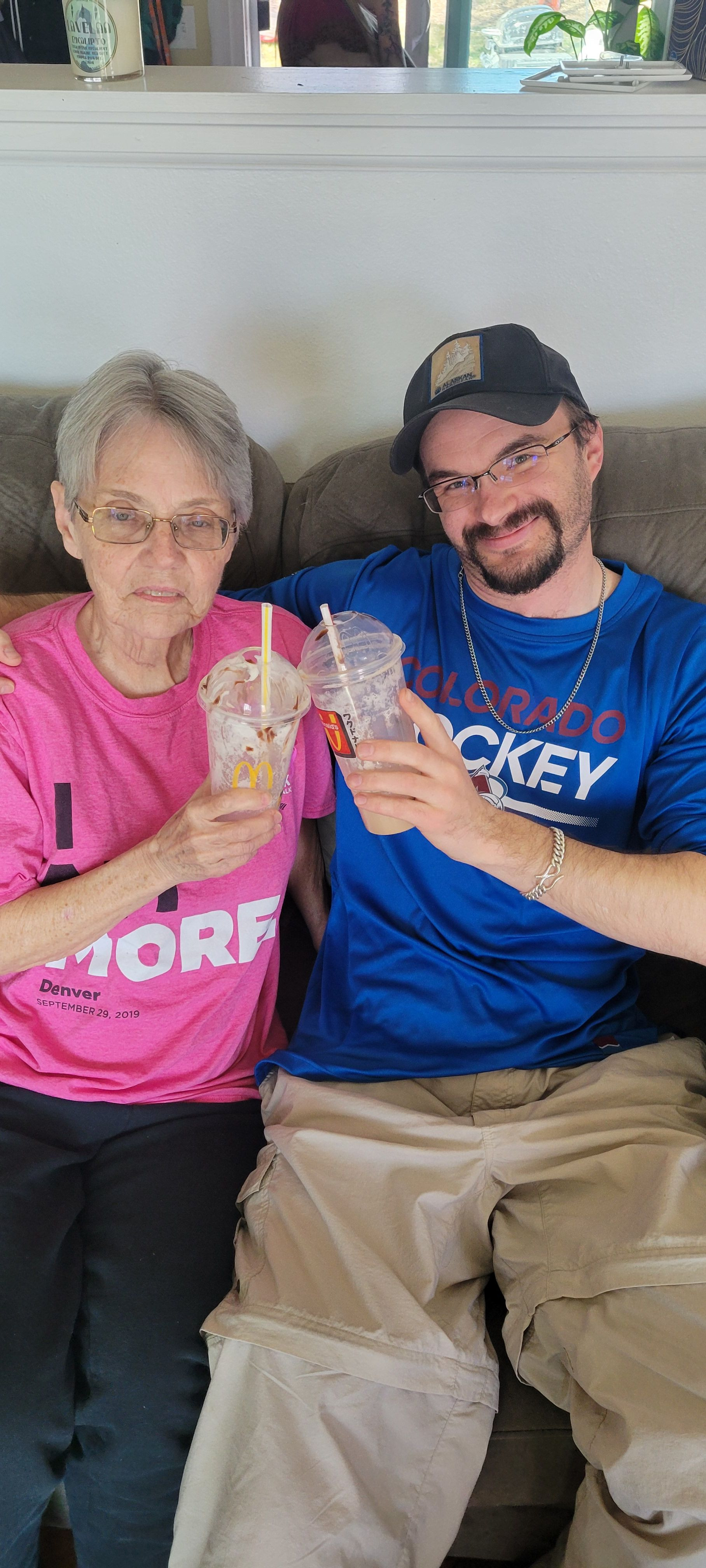 Mar 10- Jill and I had a special bond over Mcdonalds Frappes! She loved those things and when I brought her one that day she lit up like a Christmas tree! 🤭🥲