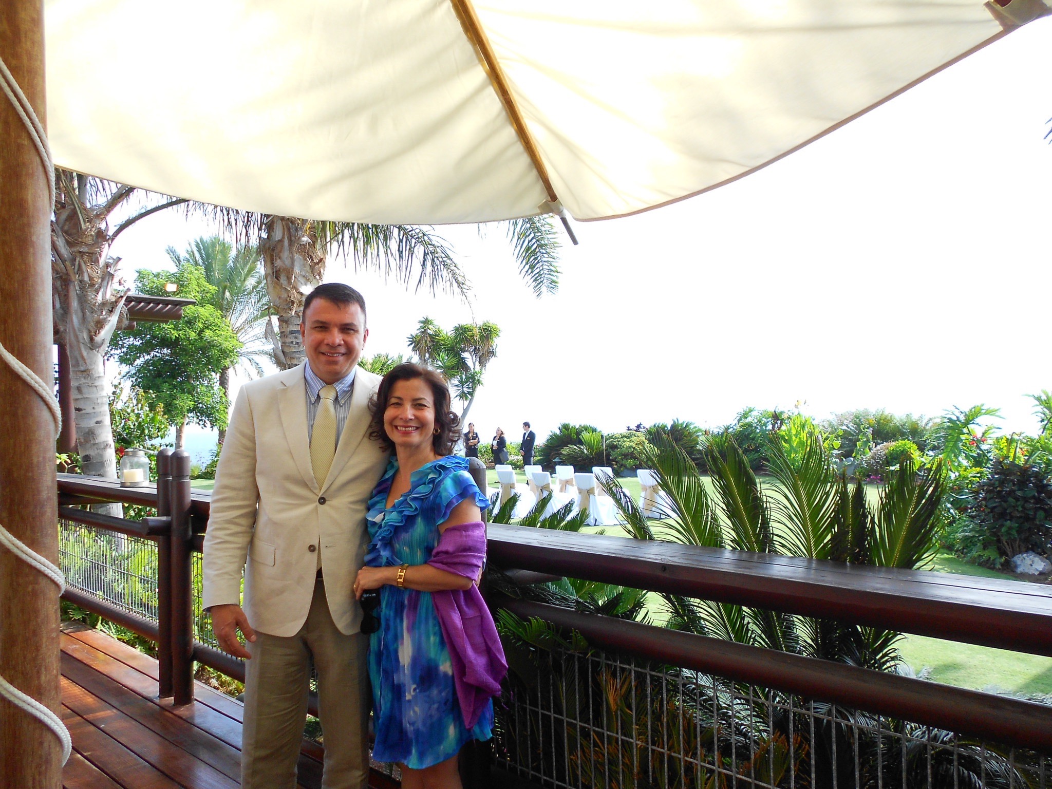 Wedding of some friends in Tenerife the Spain's Canary Islands.