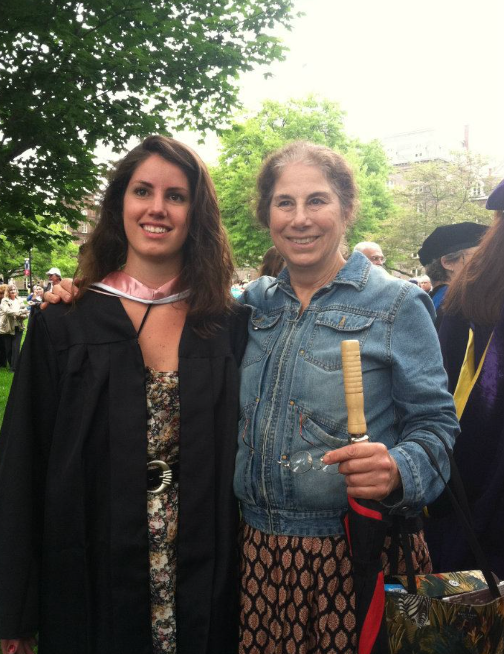 two very excited vassar alums 