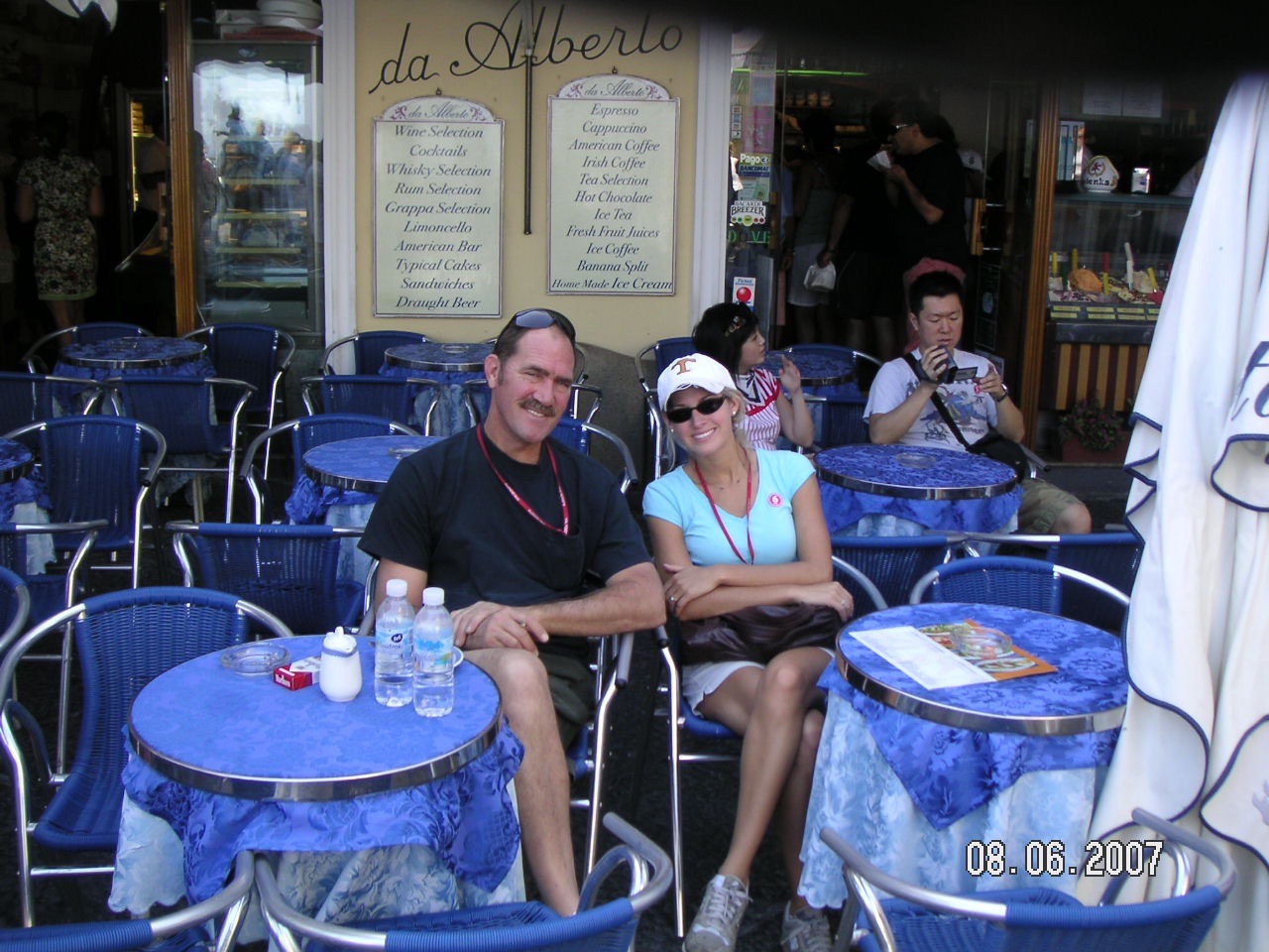 2007 Scott with his niece Caroline in southern Italy