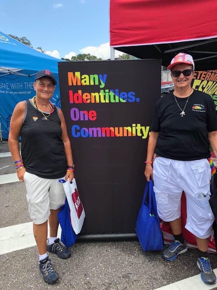 We had a great time celebrating Pride in St.Petersburg ..you will be missed my friend..love ya..💔