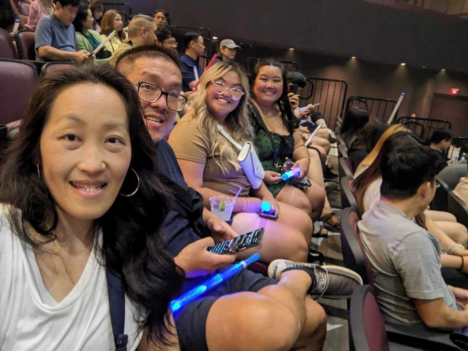 Ailee Concert 7/12/24 — You were so excited to see her perform Heaven. You had such a great experience that your light stick broke and hit the couple in front of you. 🤣