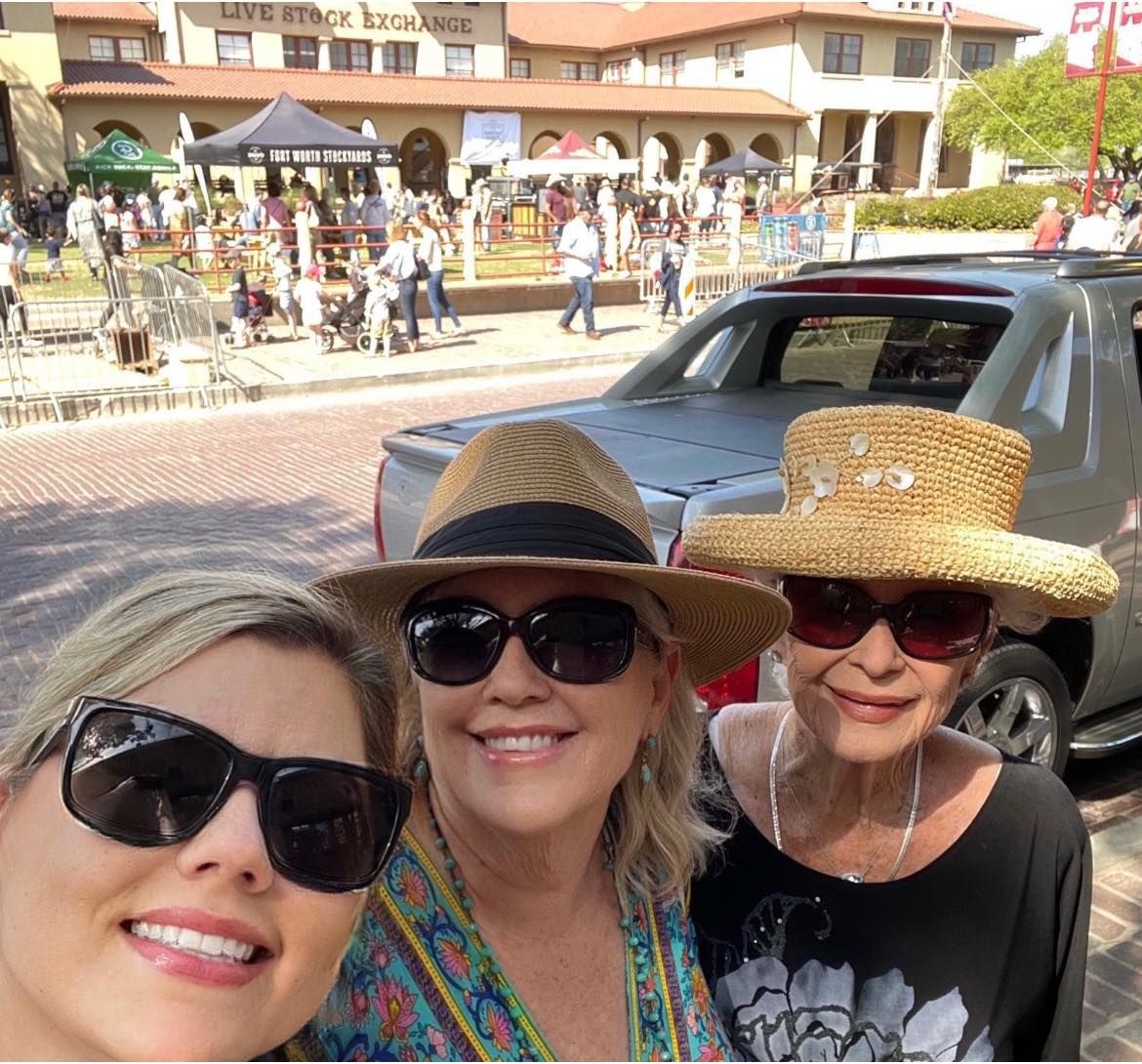 Lauren, Kaja and Carol, Stockyard Exchange, Fort Worth, Texas