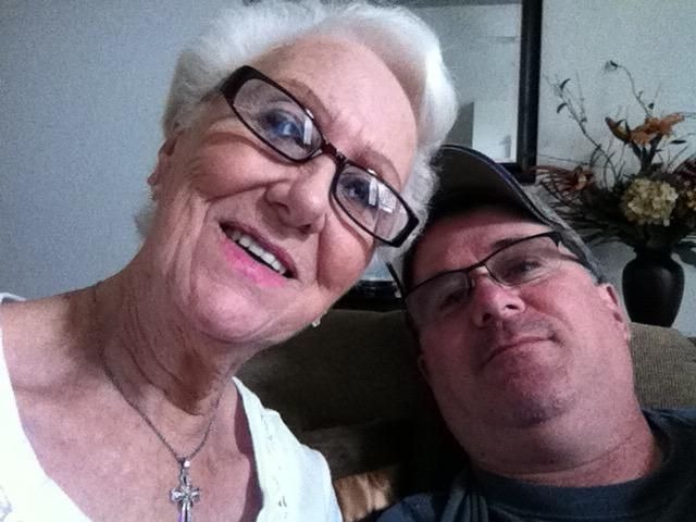 Mom and Brian.