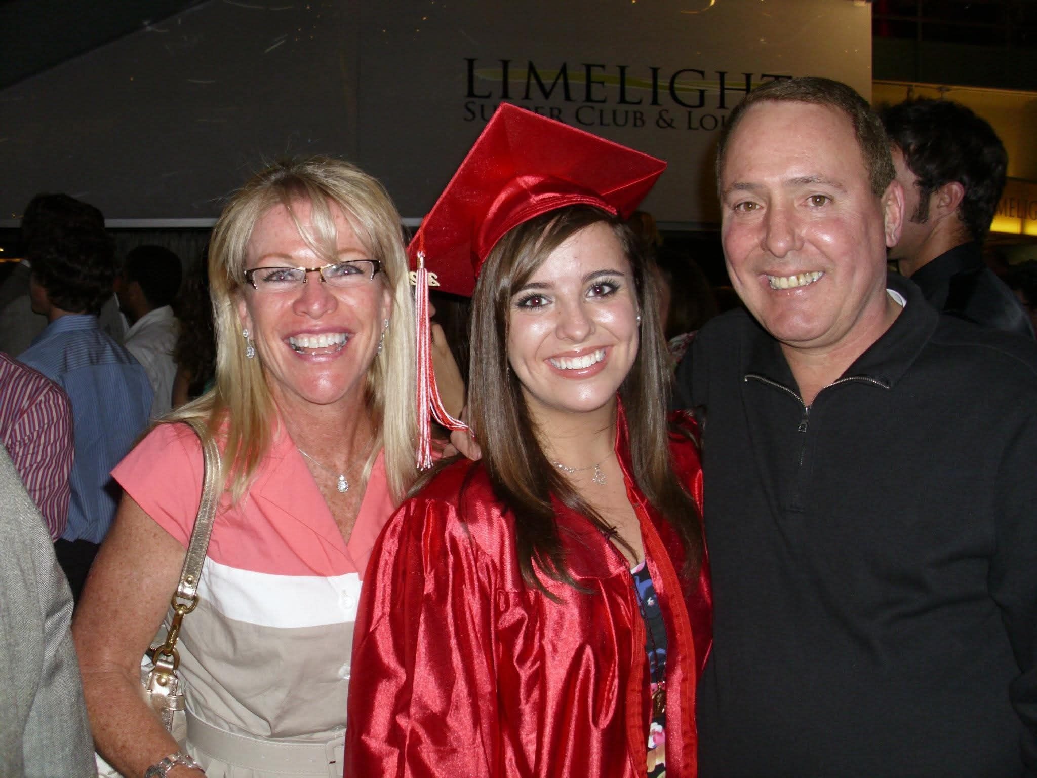 Annie's high school graduation
