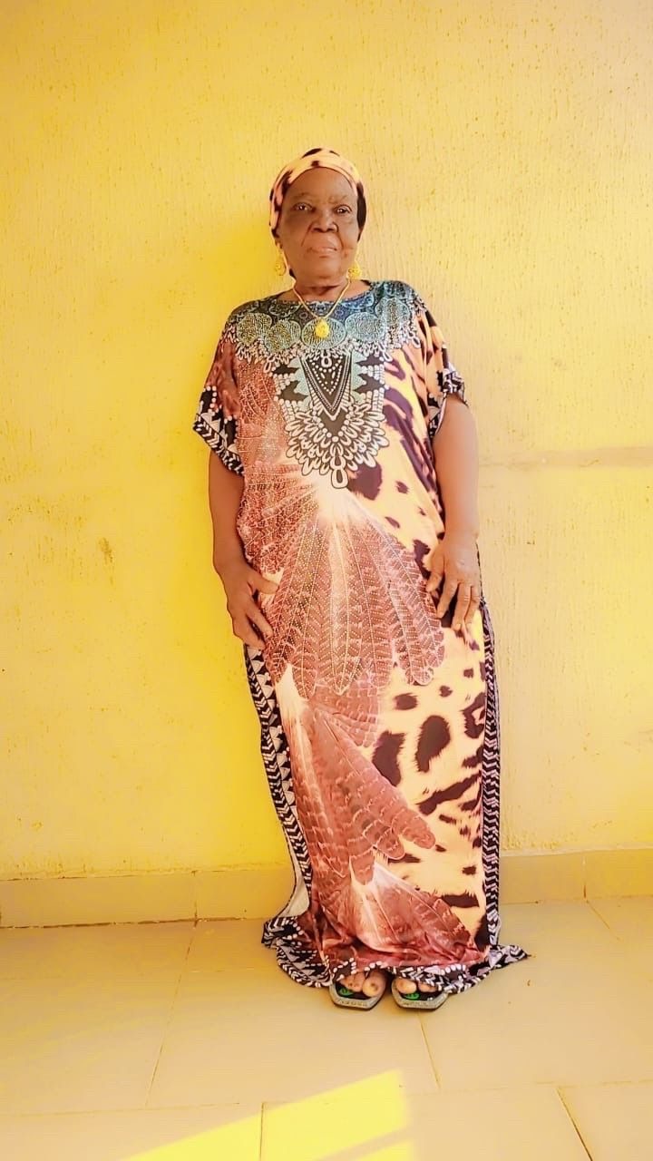 Mama in her elegance.