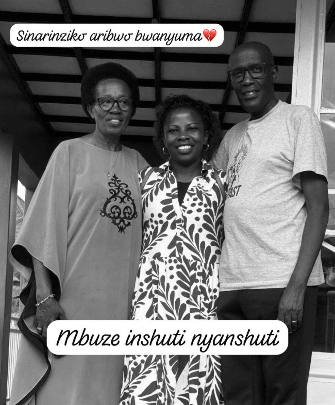 I met Papa Richard in 2006 during my DTS YWAM – Rwanda. From that moment, he called me his daughter, and I called him Papa. They welcomed me into their family, and over the years, we built a bond as strong as that of a father and daughter.
Last year, in 2025, I had the chance to see him again, even though he wasn’t feeling well. Sinarinziko aribwo bwa nyuma 😭 I will miss him more than words can say.
Papa Richard, uzahora uri mu mutima wanjye. I will carry your love, guidance, and laughter with me always.
Ndagukunda cyane, Papa.
Mama Pera n’abana, ndabakomeje 🙏
Your daughter,
Bebe ,Wilson &kids