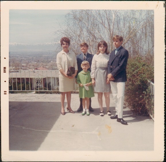 Mother Ellie & Kids late 1960's