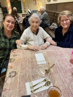 Mom, Debi and I at Greenfield Living 2022