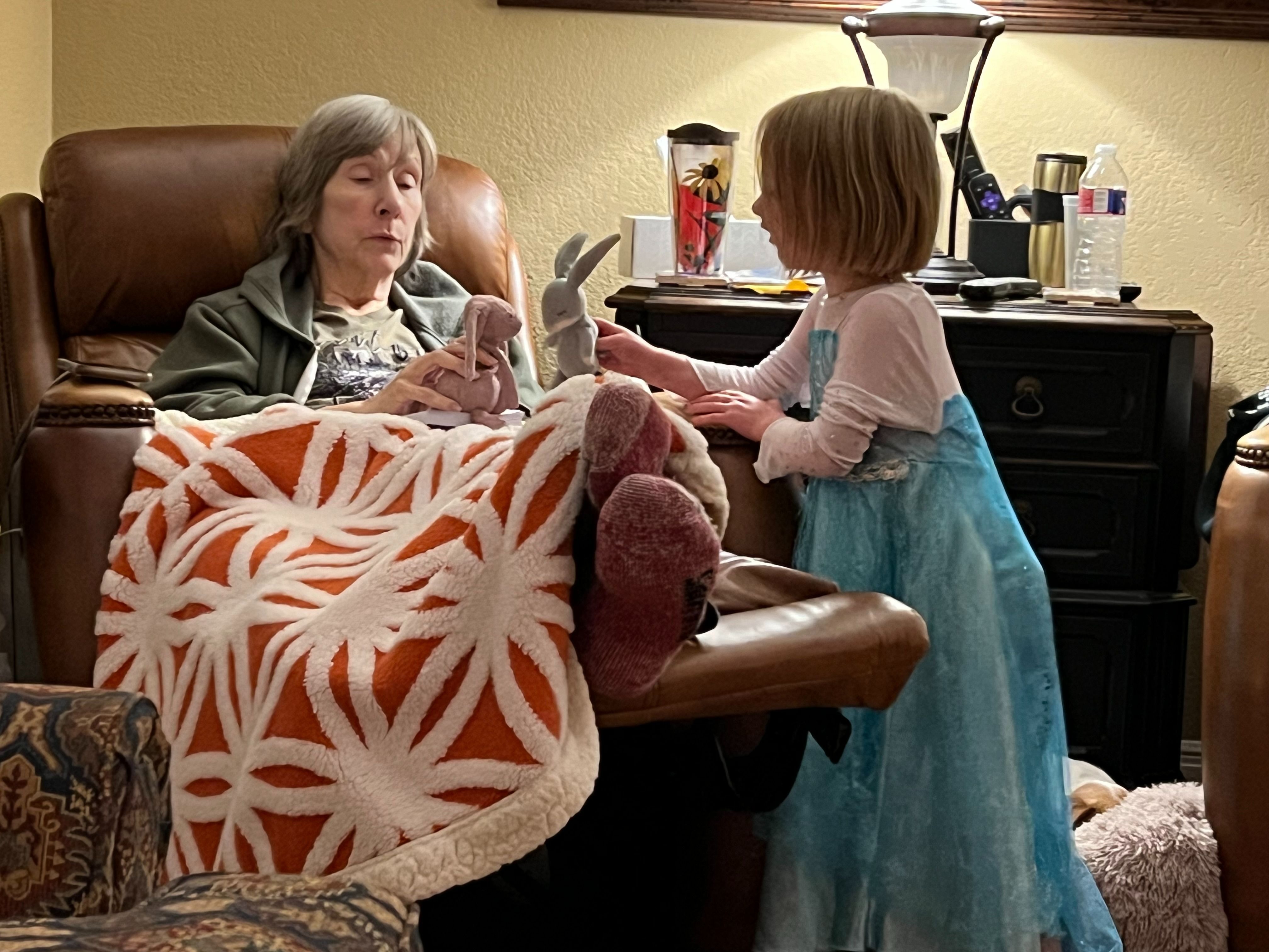 Pam and Wren, San Antonio, Texas, December 2023