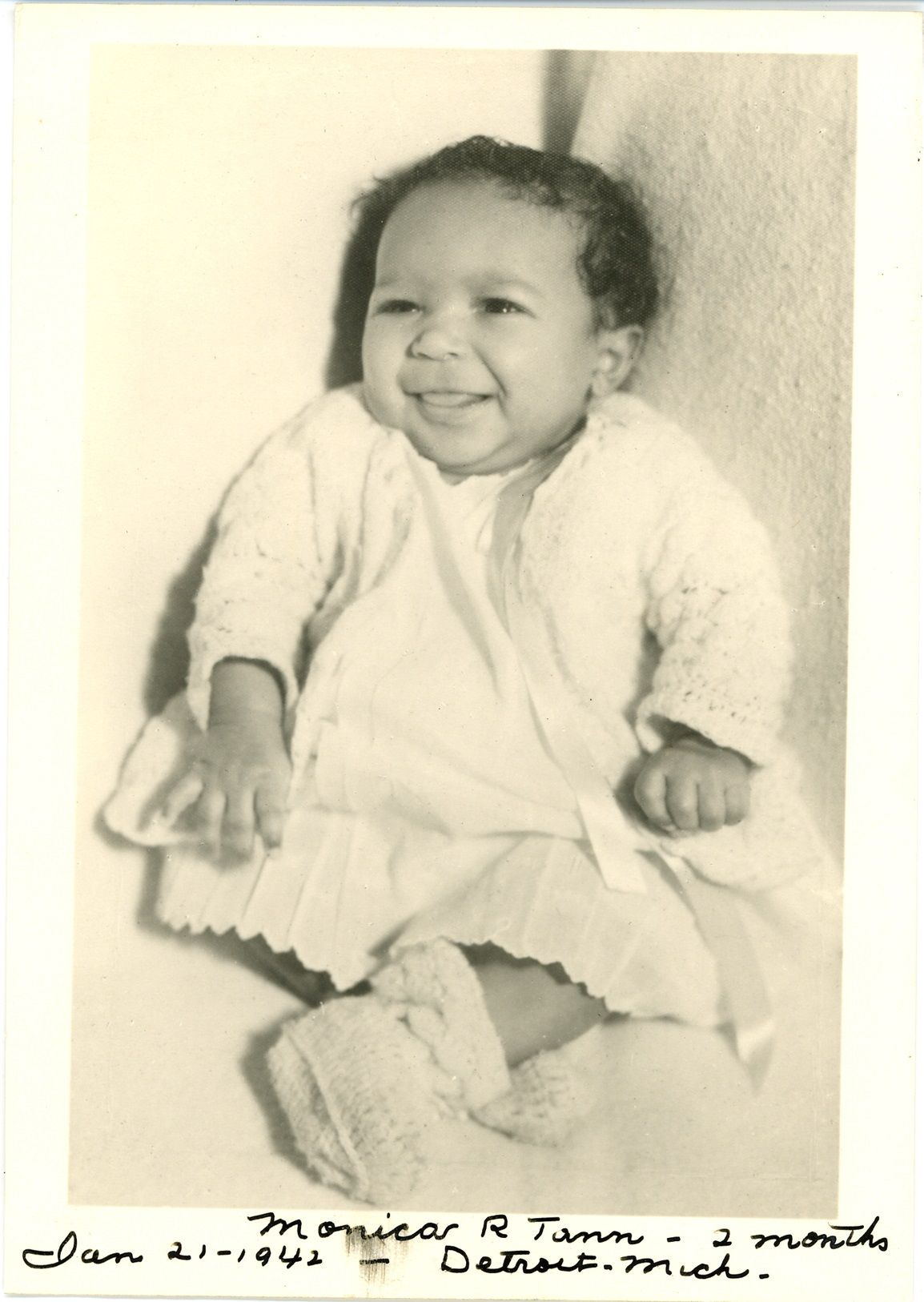 Monica at 2 months old