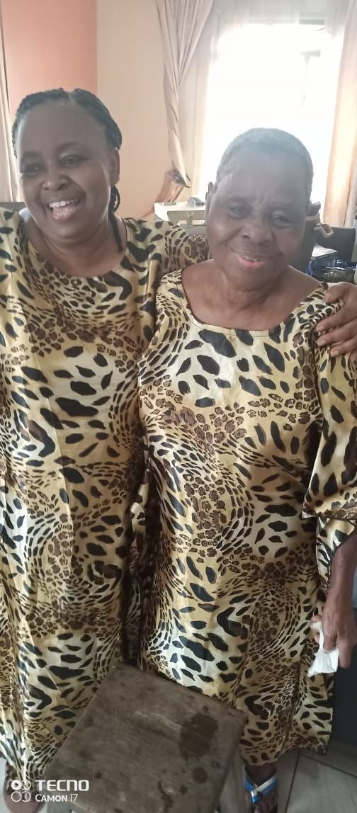 Mother and daughter.