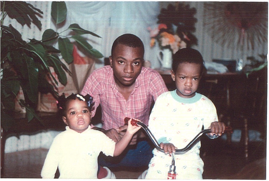 Young Wesley and his cousin
