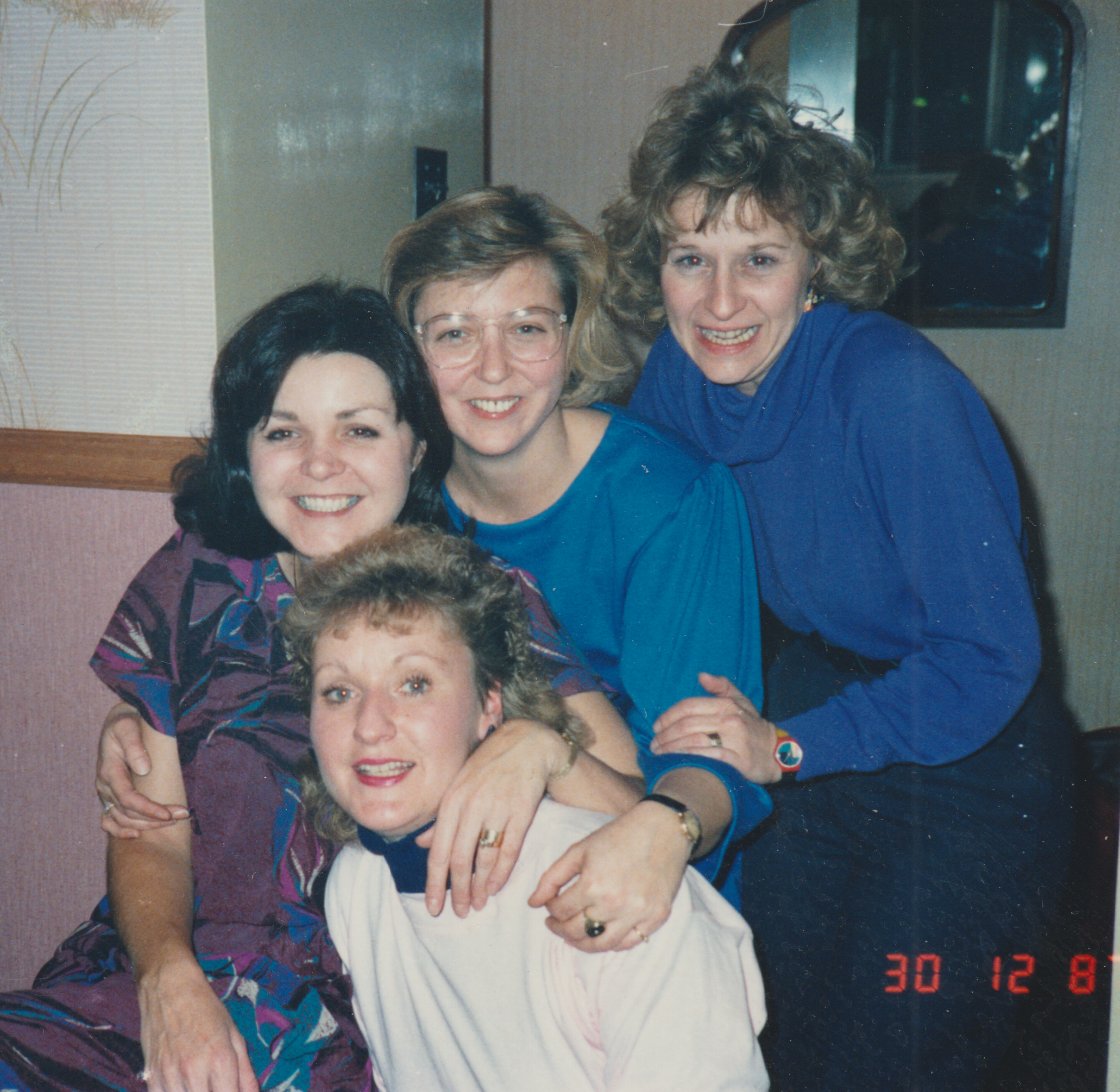 Susan, Cindy, Chrissy and Joanne