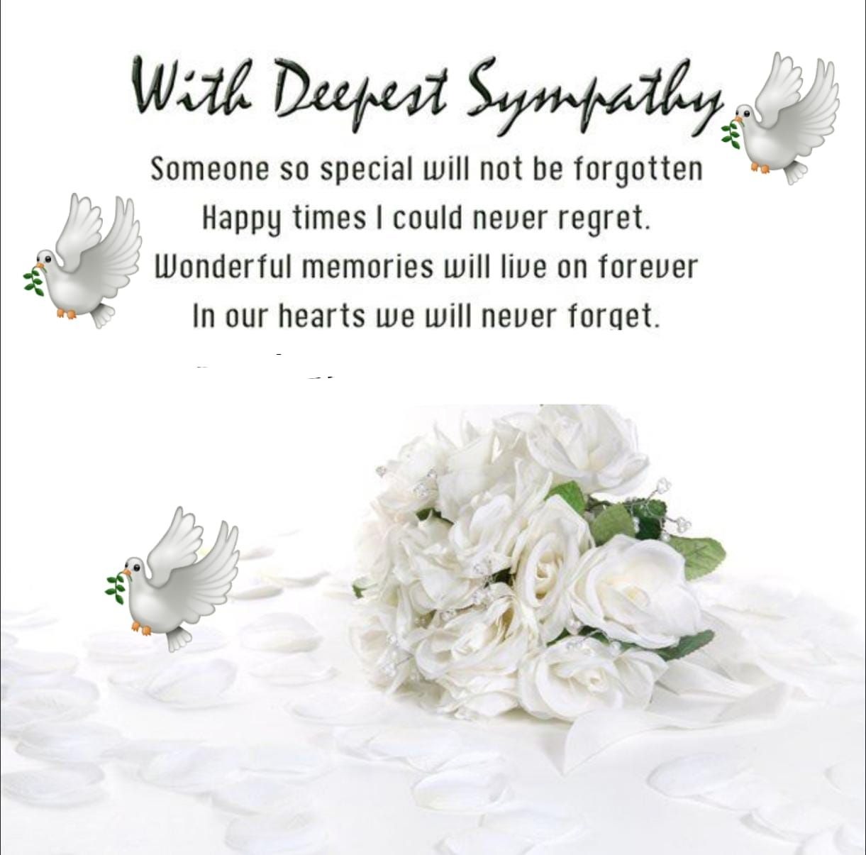 Our sympathy is with you and family at this time.....RIP beloved.