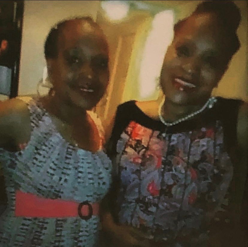 Waiting at the Gates for Big Brother….. Twins Diane and Sharon
